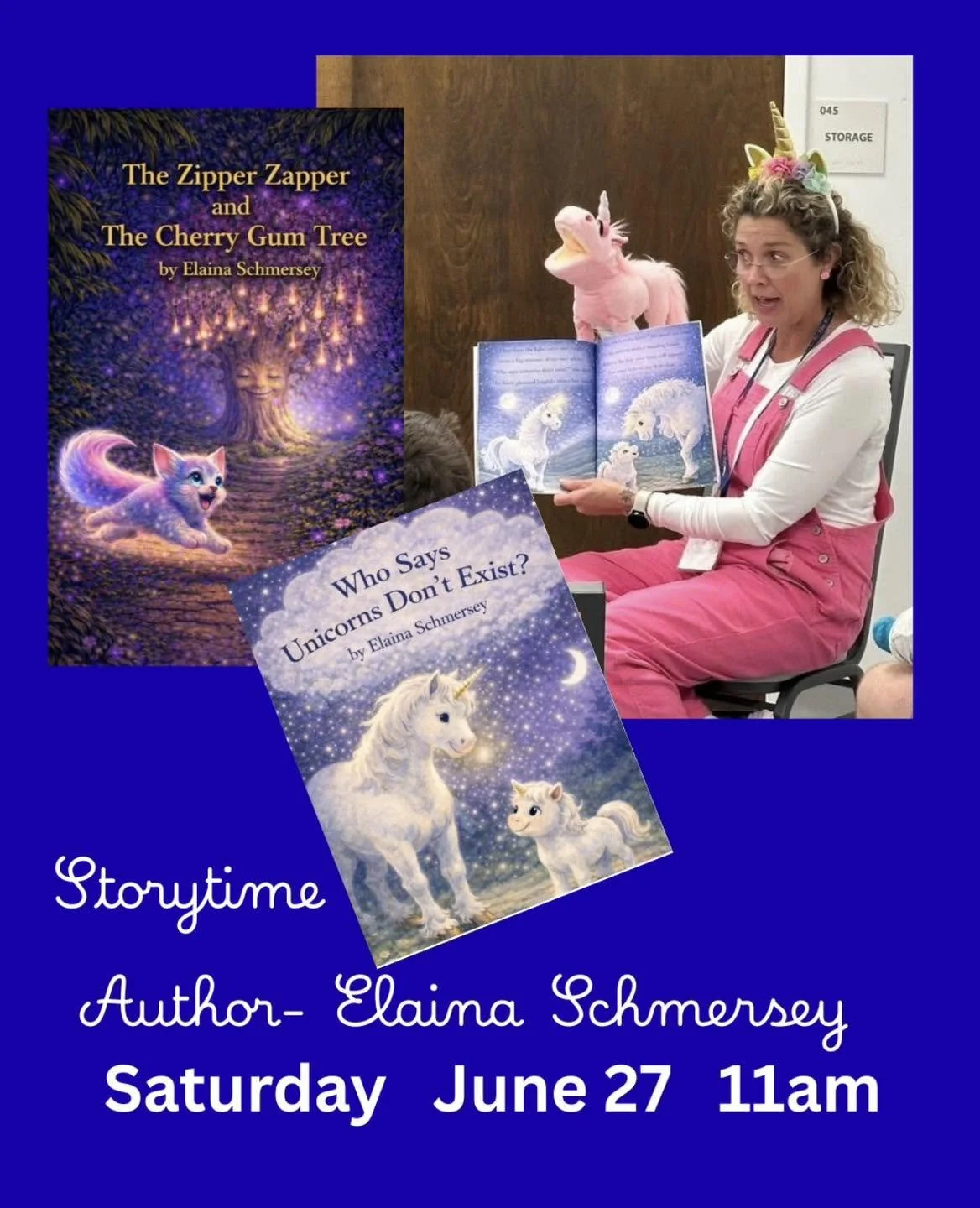 Story Time with Author Elaina Schmersey