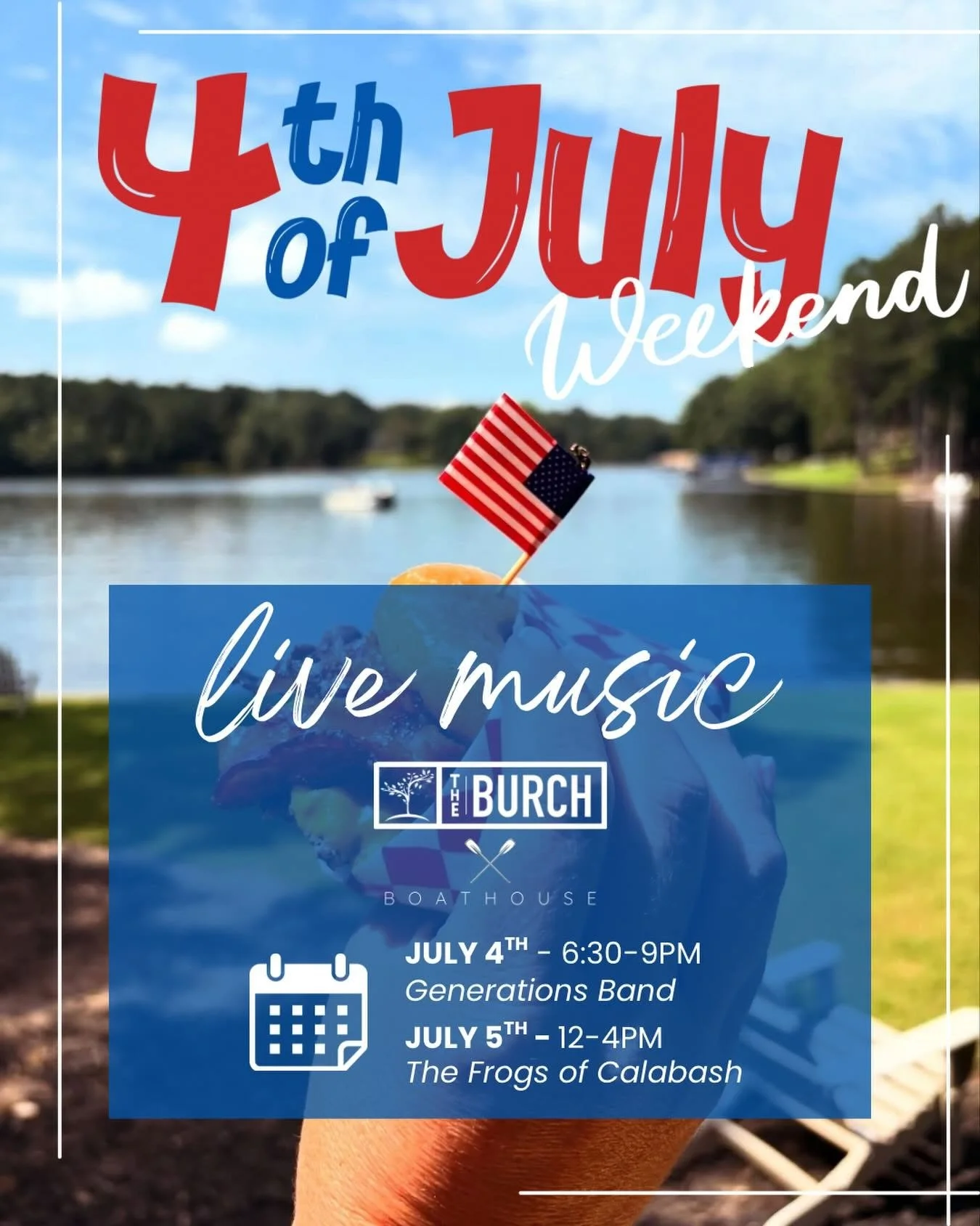 The Frogs of Calabash Live at The Burch x Boathouse