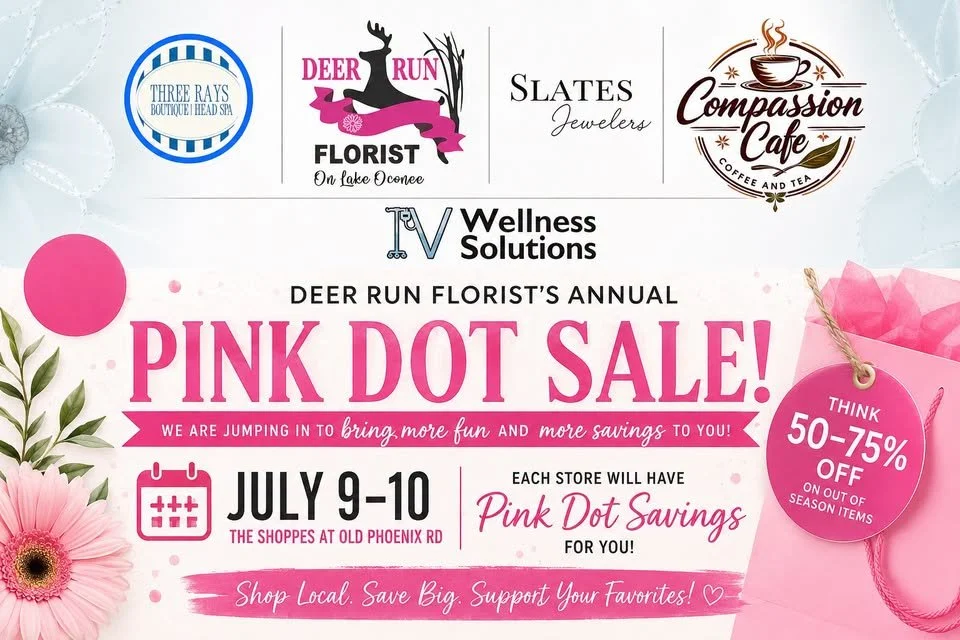 Pink Dot Sale at The Shoppes at Old Phoenix 