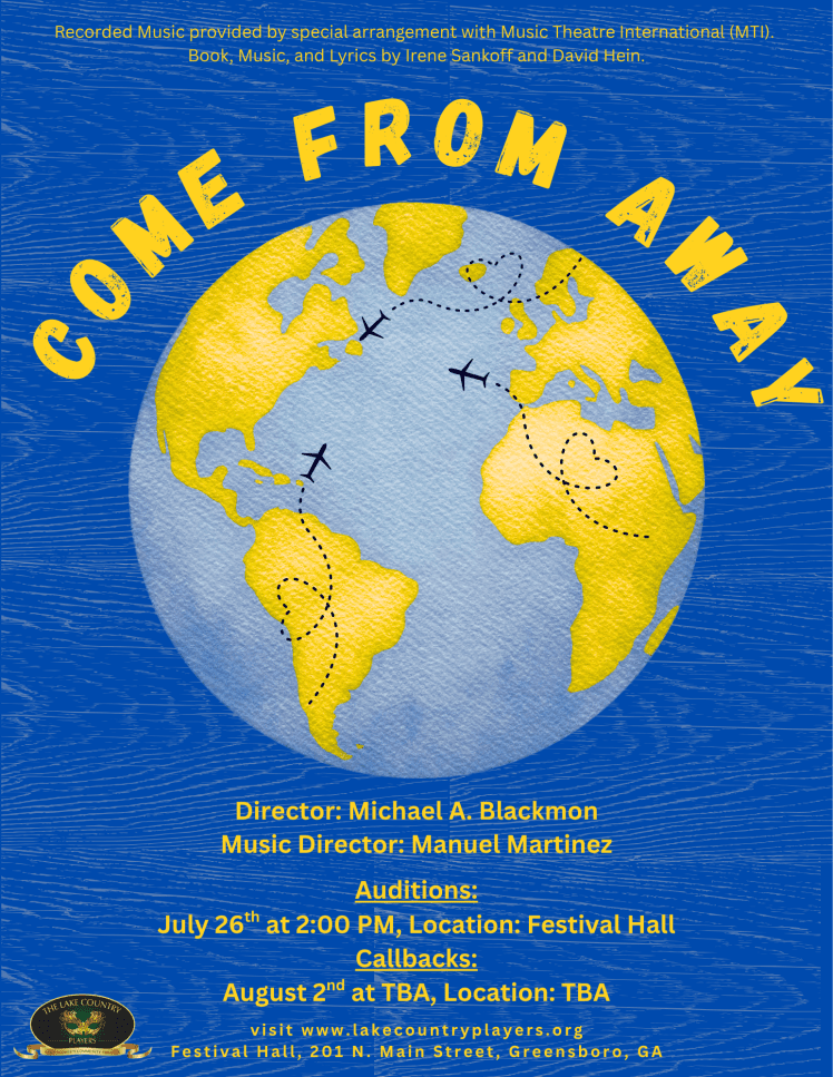 Come From Away Auditions