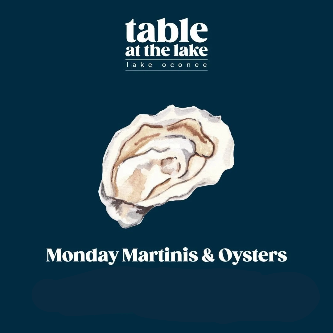 Monday Martinis + Oysters 