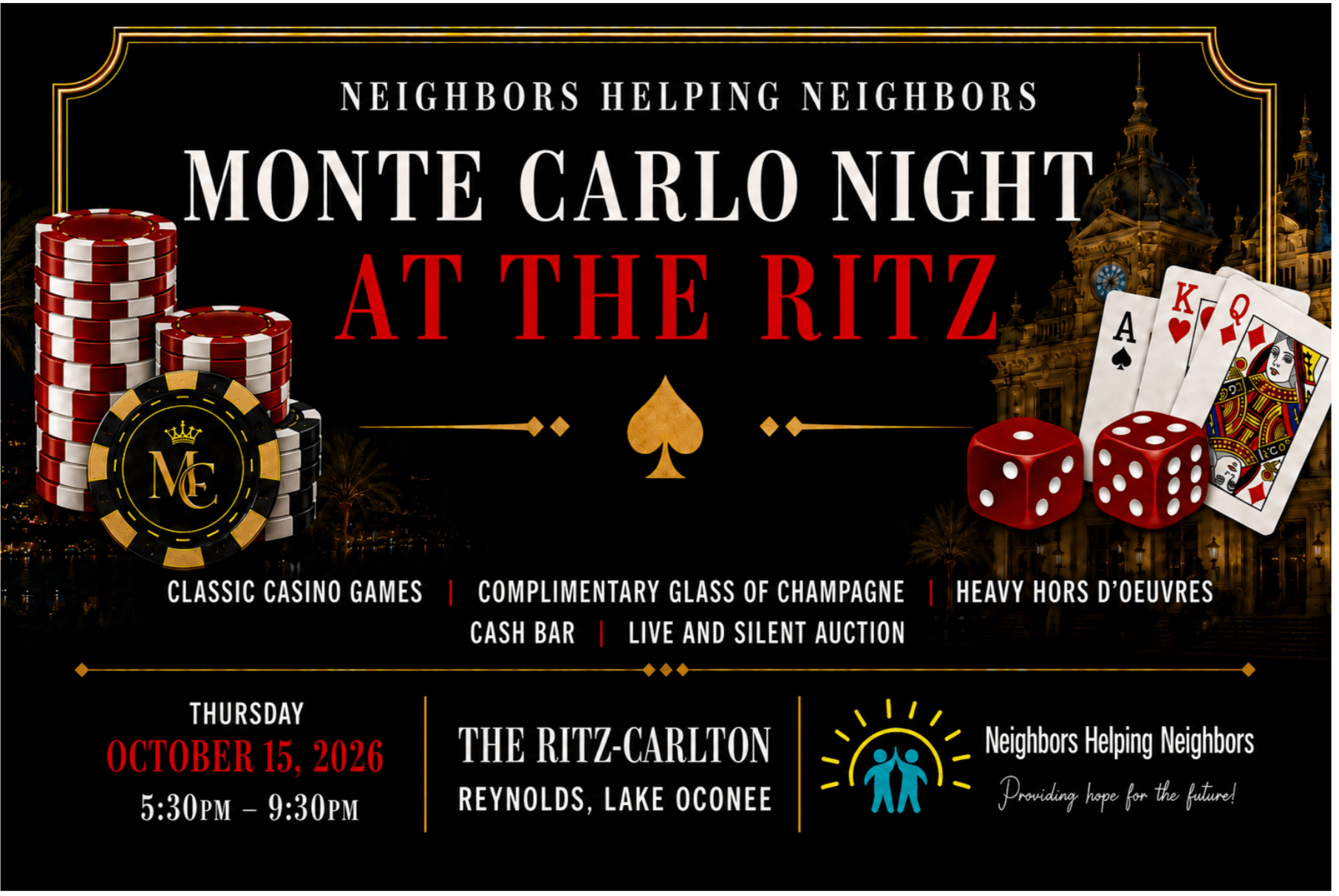 Monte Carlo Night at The Ritz