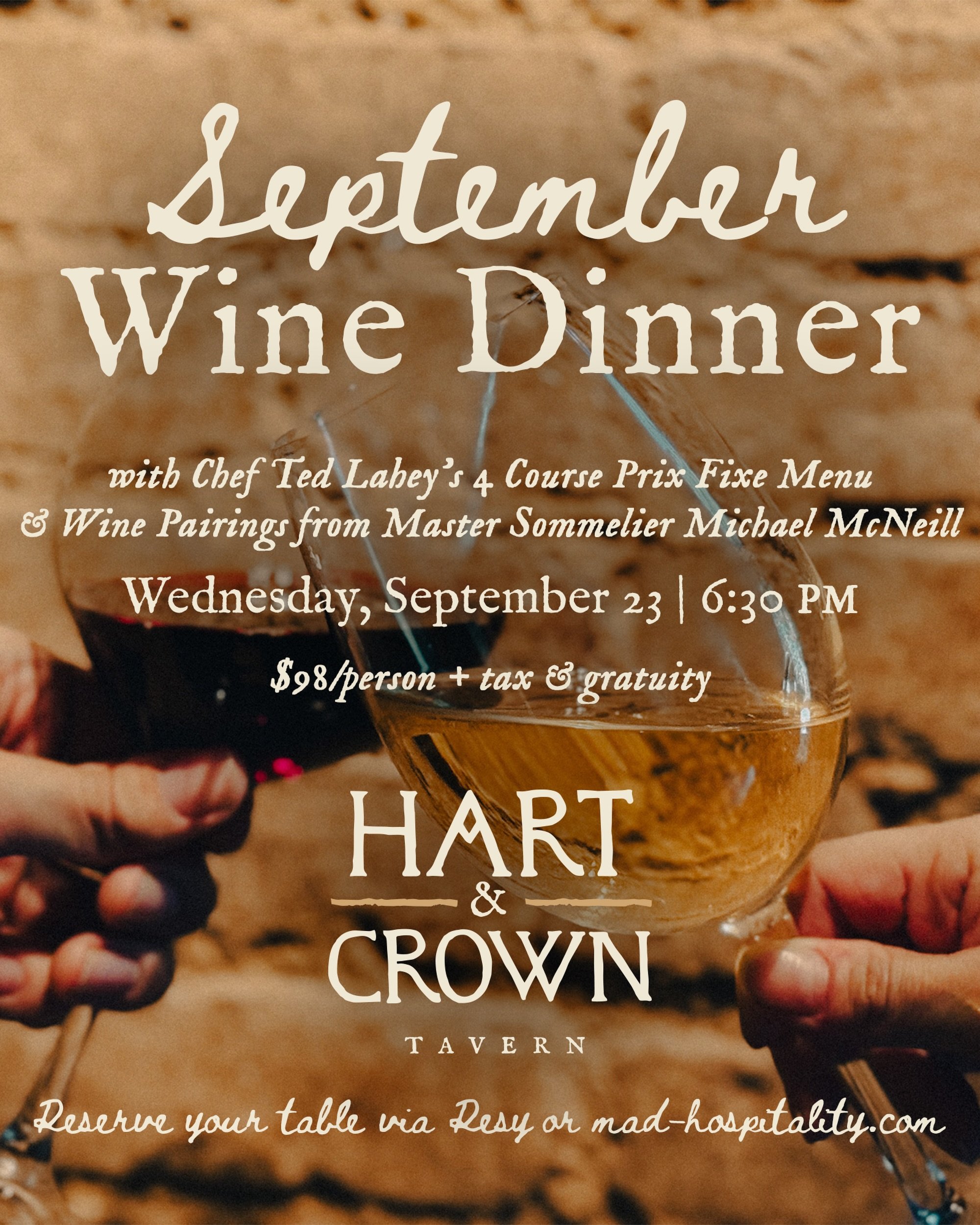 September Wine Dinner