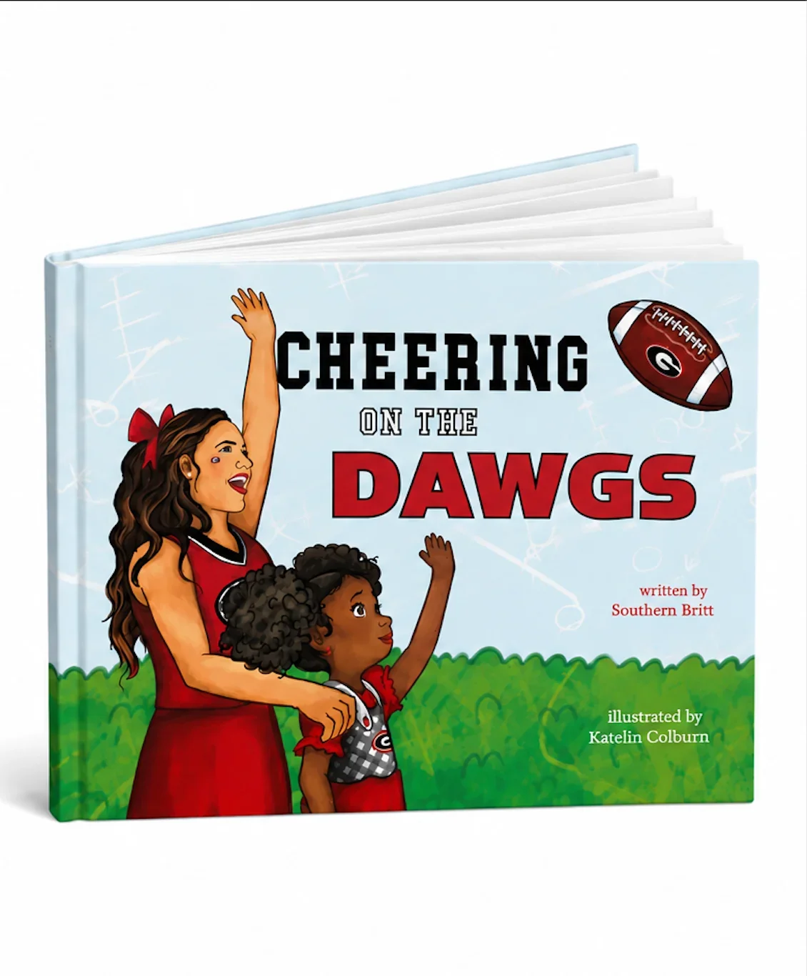 Cheering on the Dawgs 