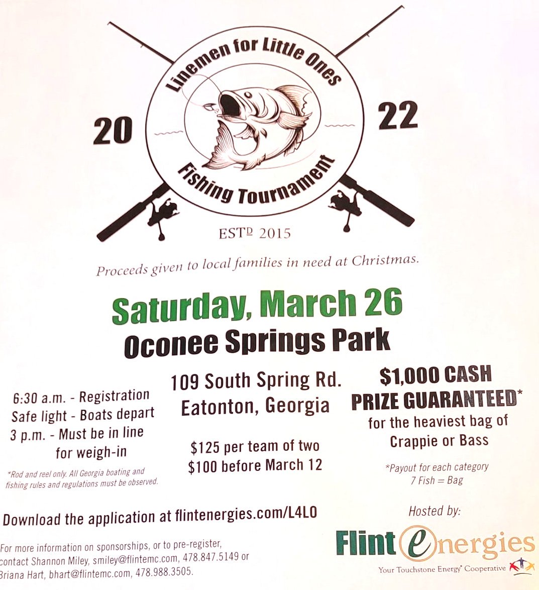 Linemen for Little Ones Fishing Tournament — Lake Oconee Life