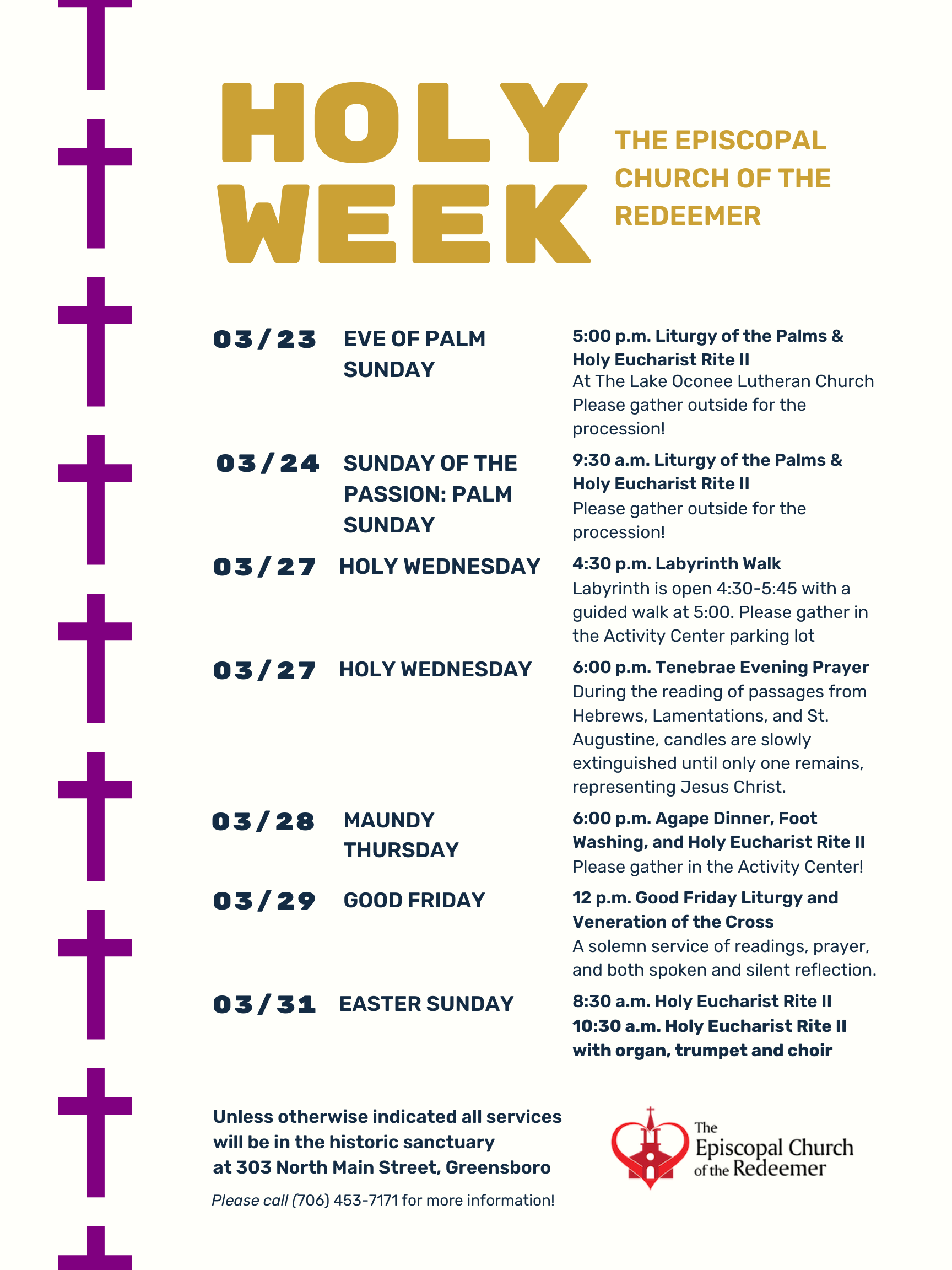 Labyrinth Walk // The Episcopal Church of The Redeemer — Lake Oconee Life