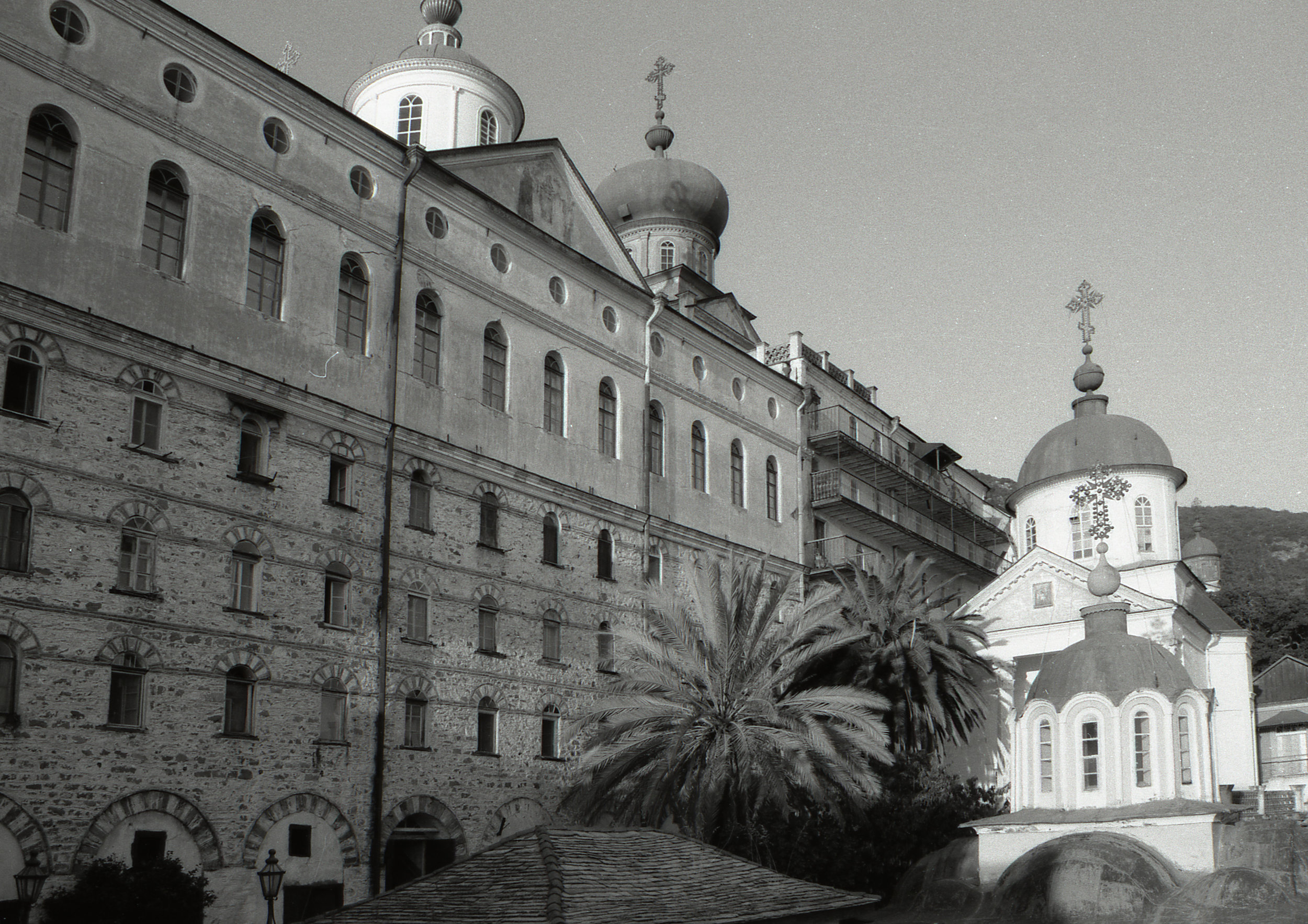 A monastary on Mt Athos, Greece