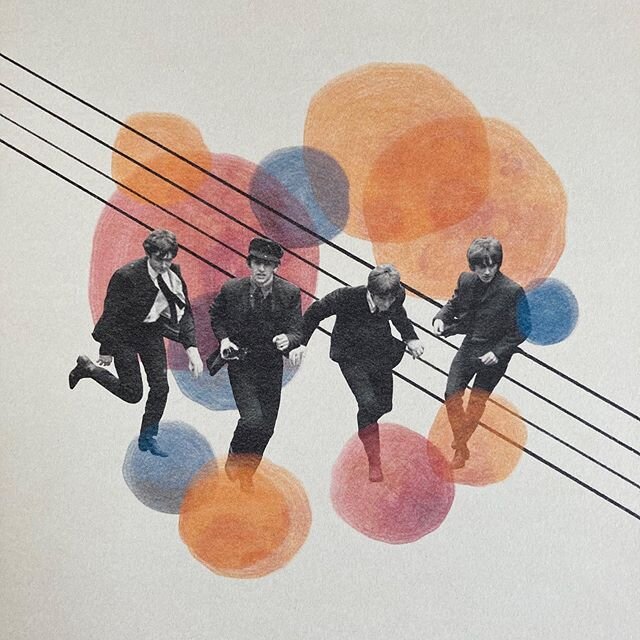 I made this print for my Dad for Father&rsquo;s Day. It&rsquo;s from the Beatles movie, &ldquo;A Hard Day&rsquo;s Night.&rdquo; Dad started me early on good music and British comedies. The Beatles have always been our thing.
&bull;&bull;&bull;&bull;
