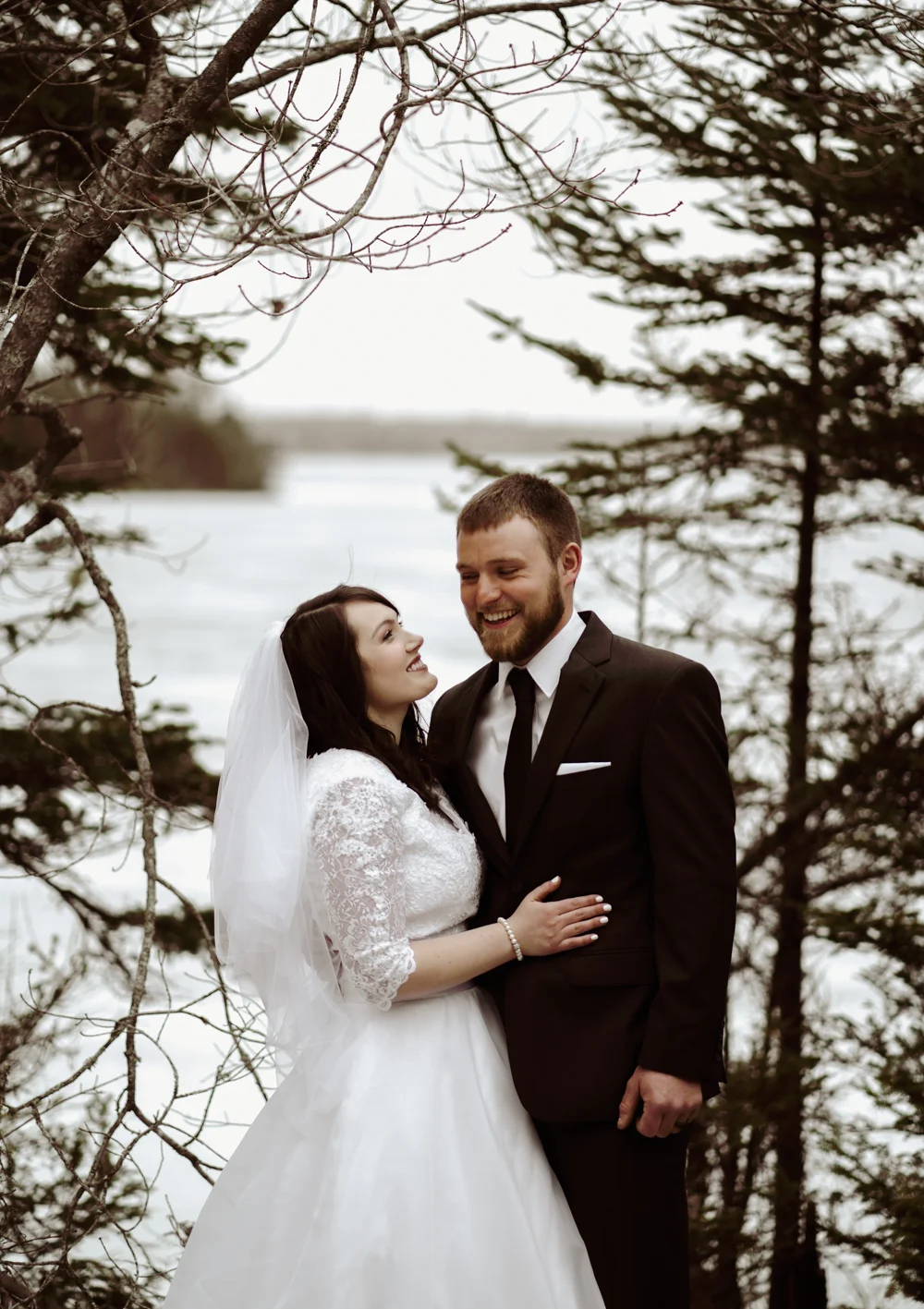 One of our first pictures together after being married. I’m giddy.