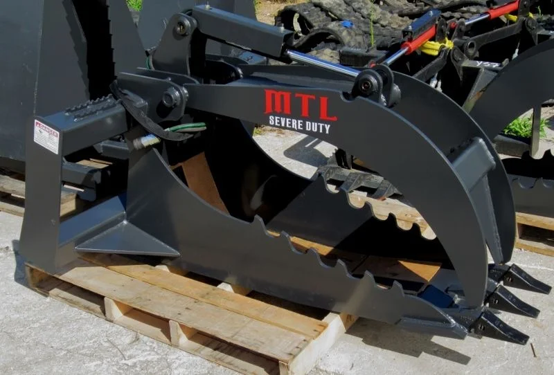 MTL Extreme Stump Grapple Bucket w/ 1" edge (universal fit) — MTL