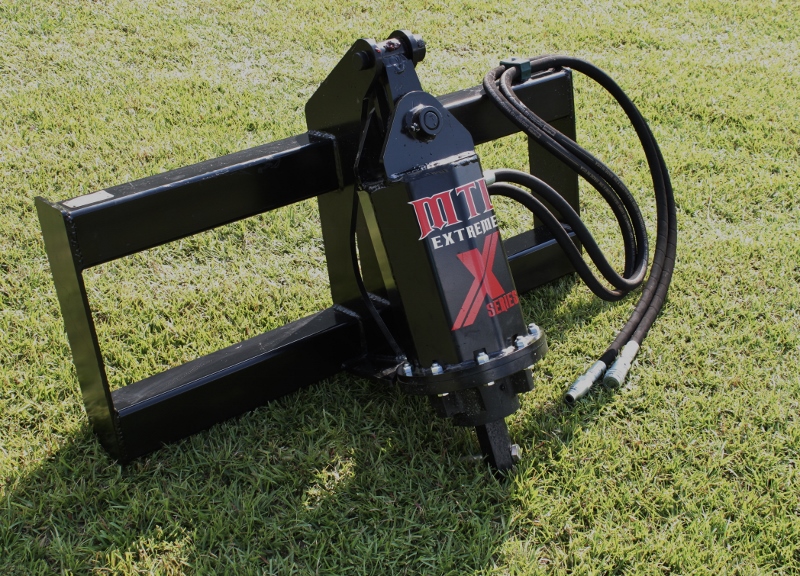 MTL Extreme Skid Steer Auger Attachment 2" Hex Drive Different Bit