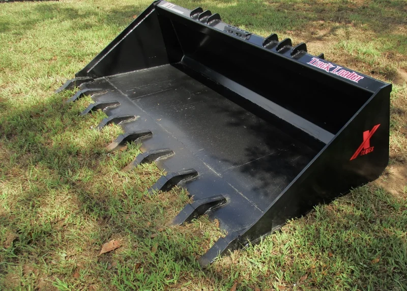 MTL XHD Track Loader X BucketsLong Bottom1" Steel + 1/2" over 750