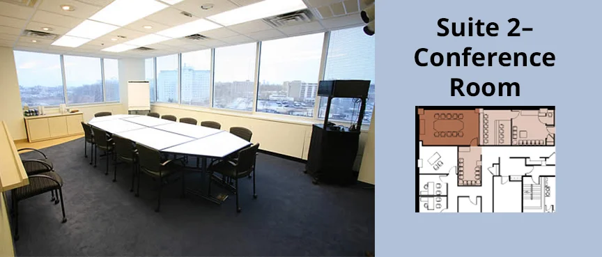 12-person conference table • Adapts to living room set-up