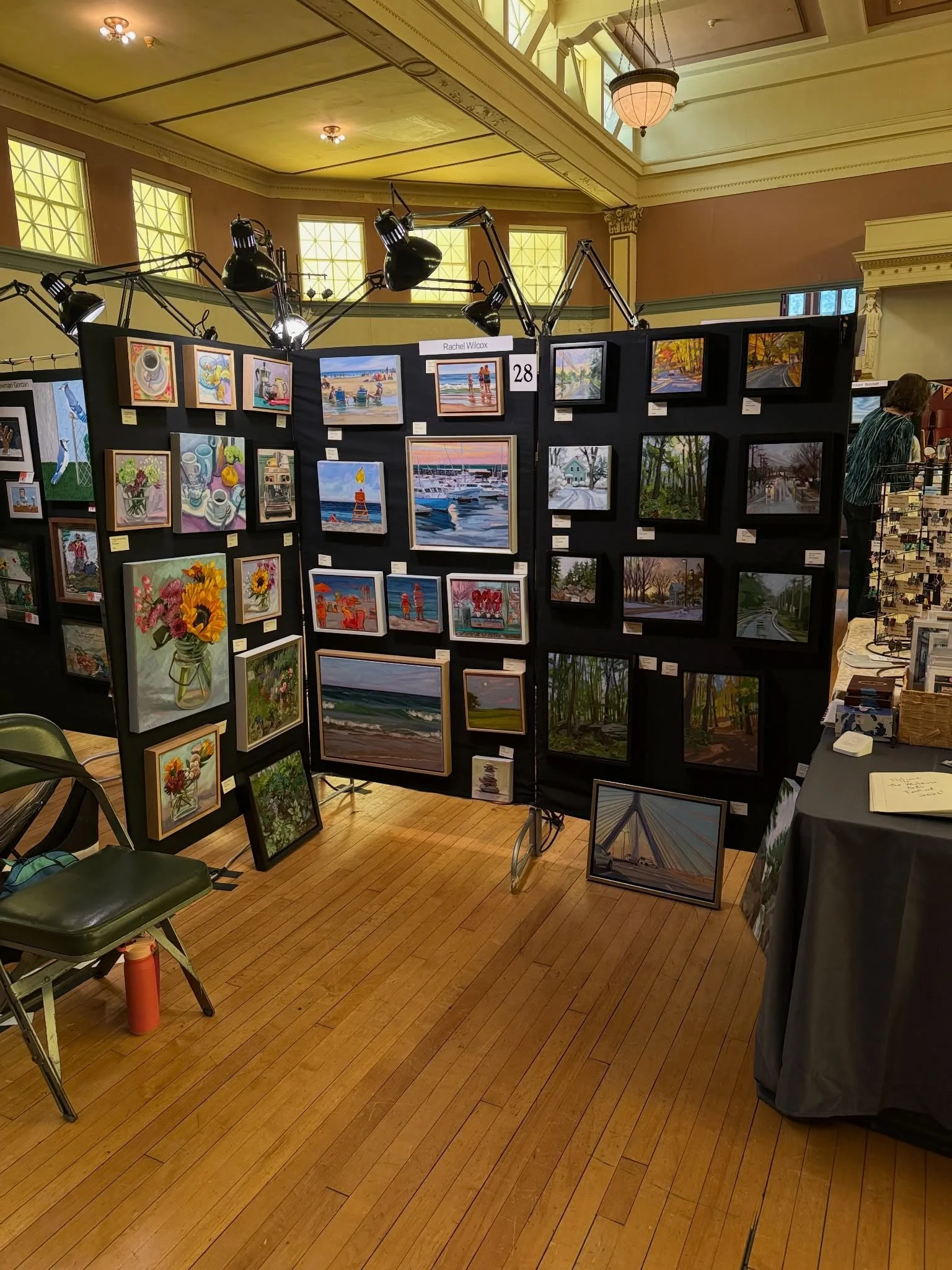 The Melrose Arts Festival is here! We will be here from 11-5 today at Memorial Hall in Melrose, Ma. There are lots of great vendors and artists set up for the weekend. You can find me set up by the stage. Hope to see you!