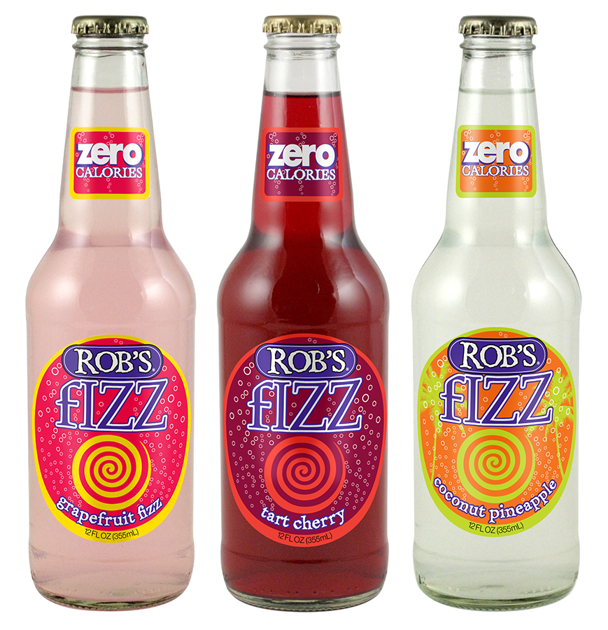  Rob's Fizz, a line of organic carbonated drinks 