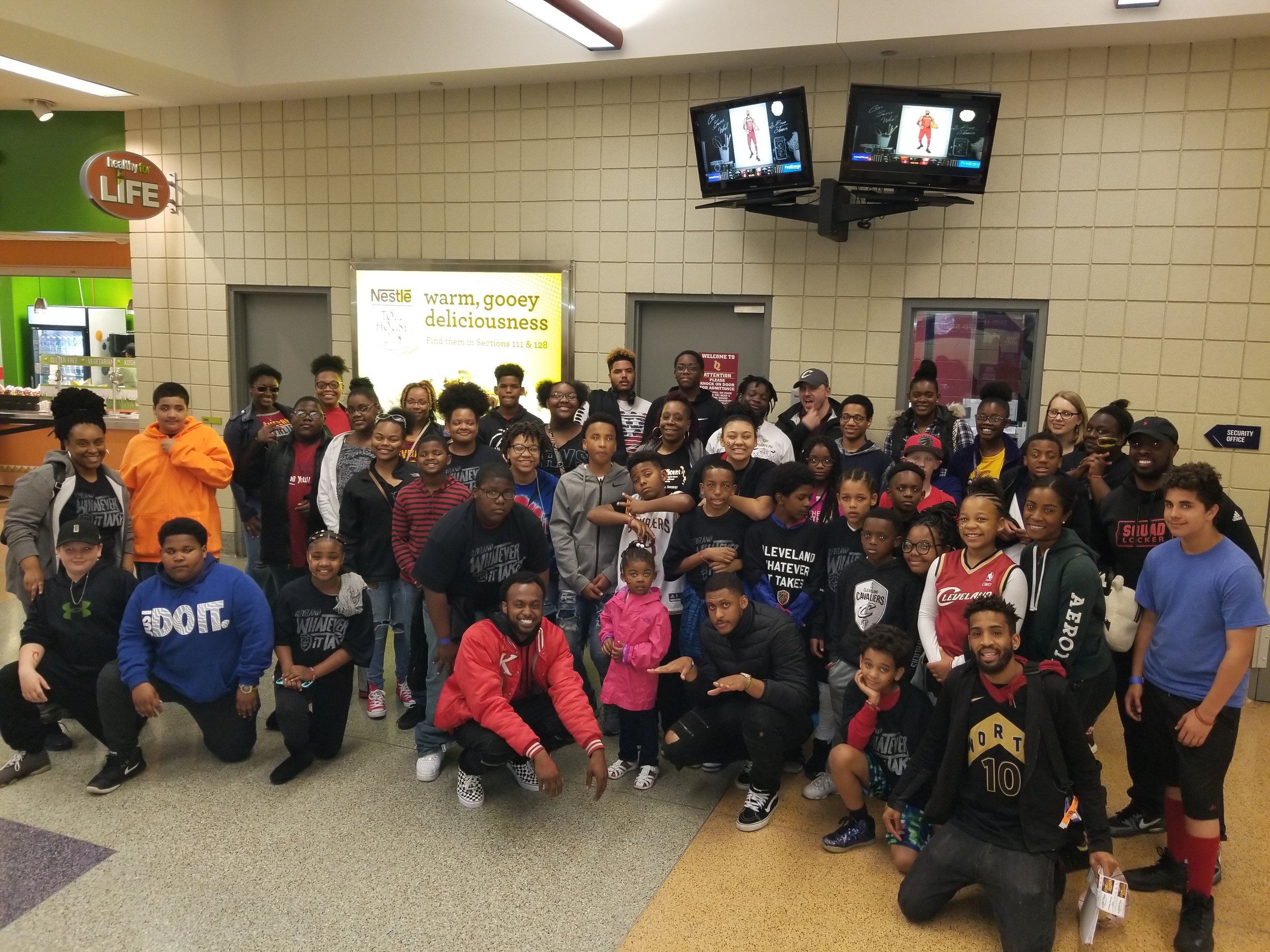Cavs Trip with Mentors and Mentees.jpg