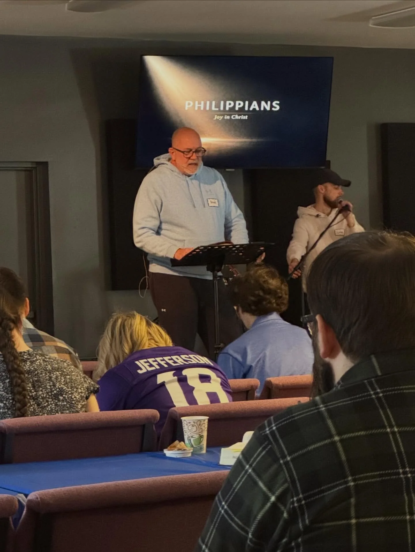 We had a great time of fellowship Sunday morning as a church family.