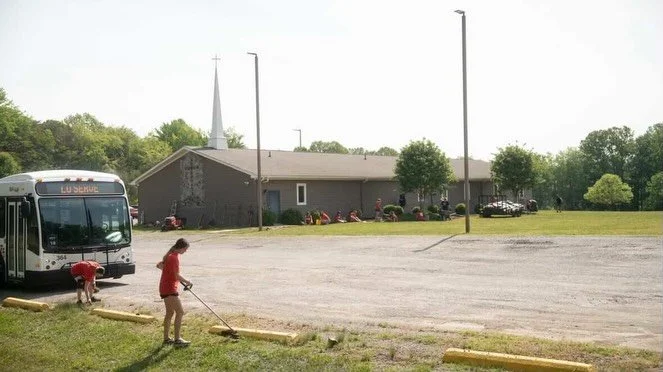 Pics from yesterday's church workday.

📸 by @musservideos