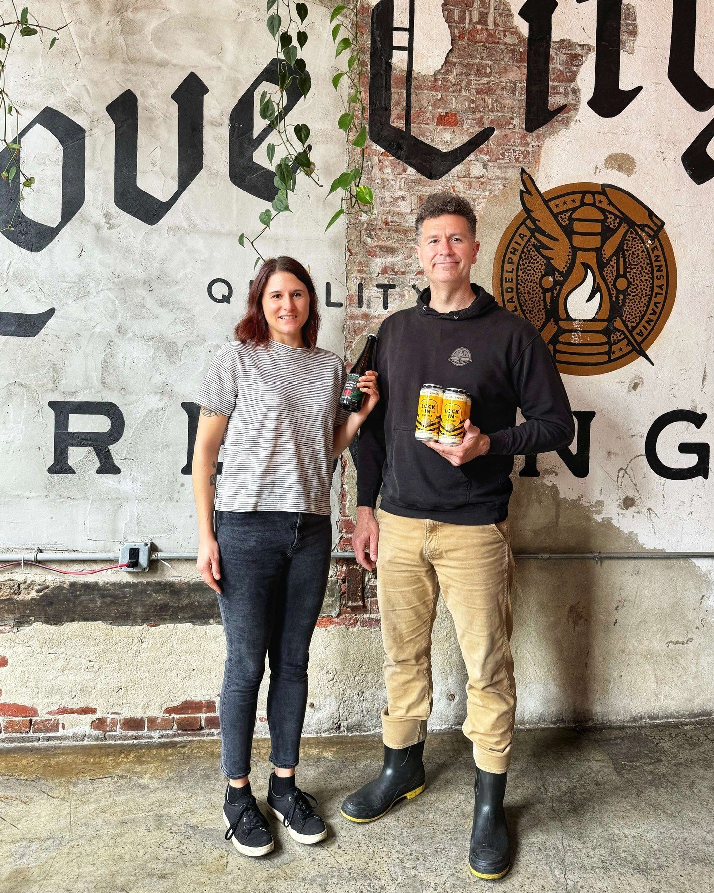 What's it like running a brewery?🧑&zwj;💻🥾🍺 It's a wonderful, heartbreaking, energizing, exhausting job. We (cofounders Kevin &amp; Melissa) are so grateful that we've been able to build Love City into a company that we're proud of 💗But we'd be l