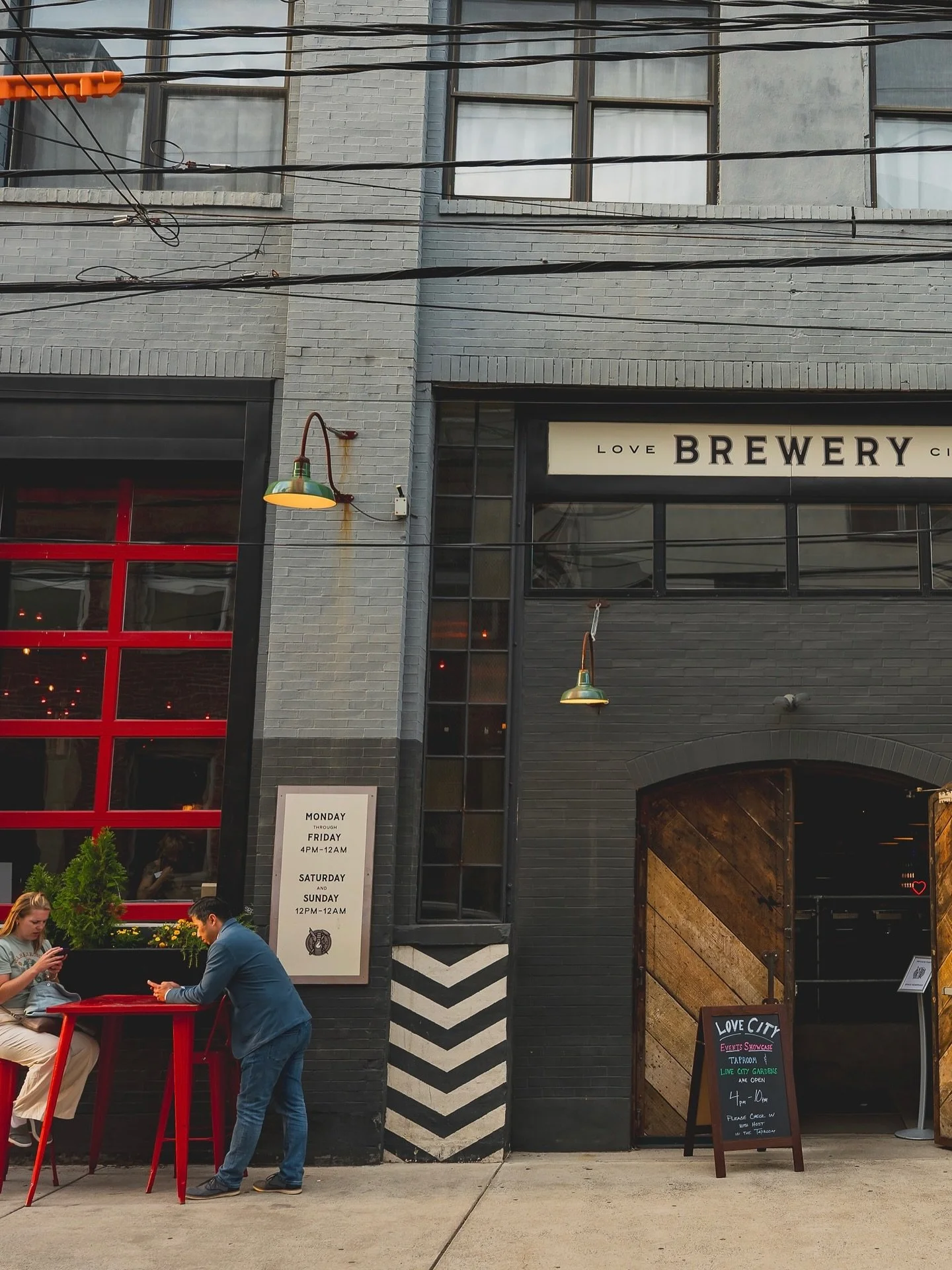 What do we mean when we say **Brewed for All?** A ramped entrance that welcomes everyone, all-gender restrooms with full privacy stalls, a team that meets you where you are (even if you know nothing about beer). All of our beers are vegan, and we hav