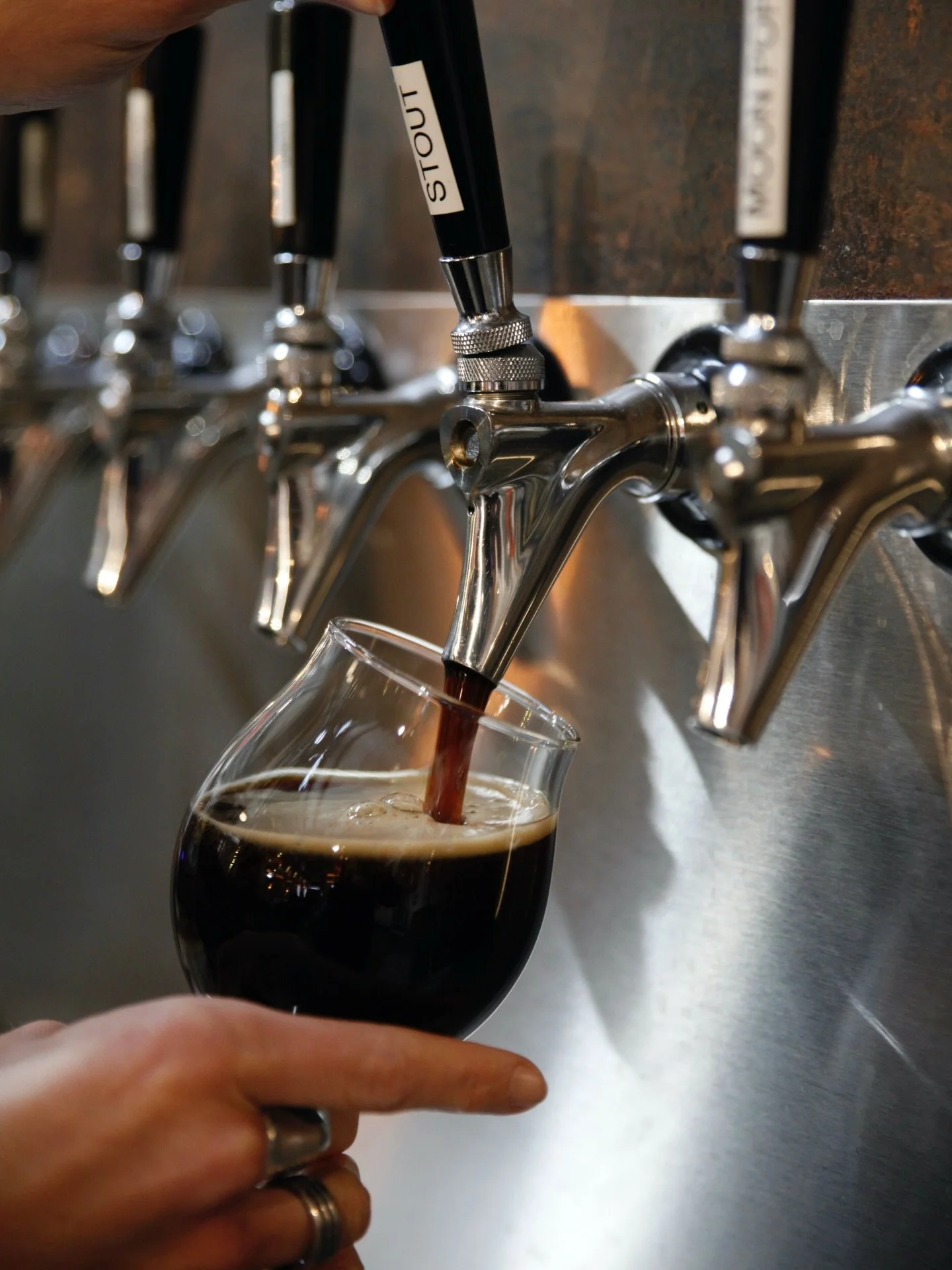 Velvet Edge Imperial Stout is a cold-weather treat!🧣❄️🔥 Put on your comfy clothes, get cozy under a blanket, and sip on one of these. It&rsquo;s boozy at 10% ABV, but the dark chocolate and espresso notes are so smooth and delicious.&nbsp;

#Imperi