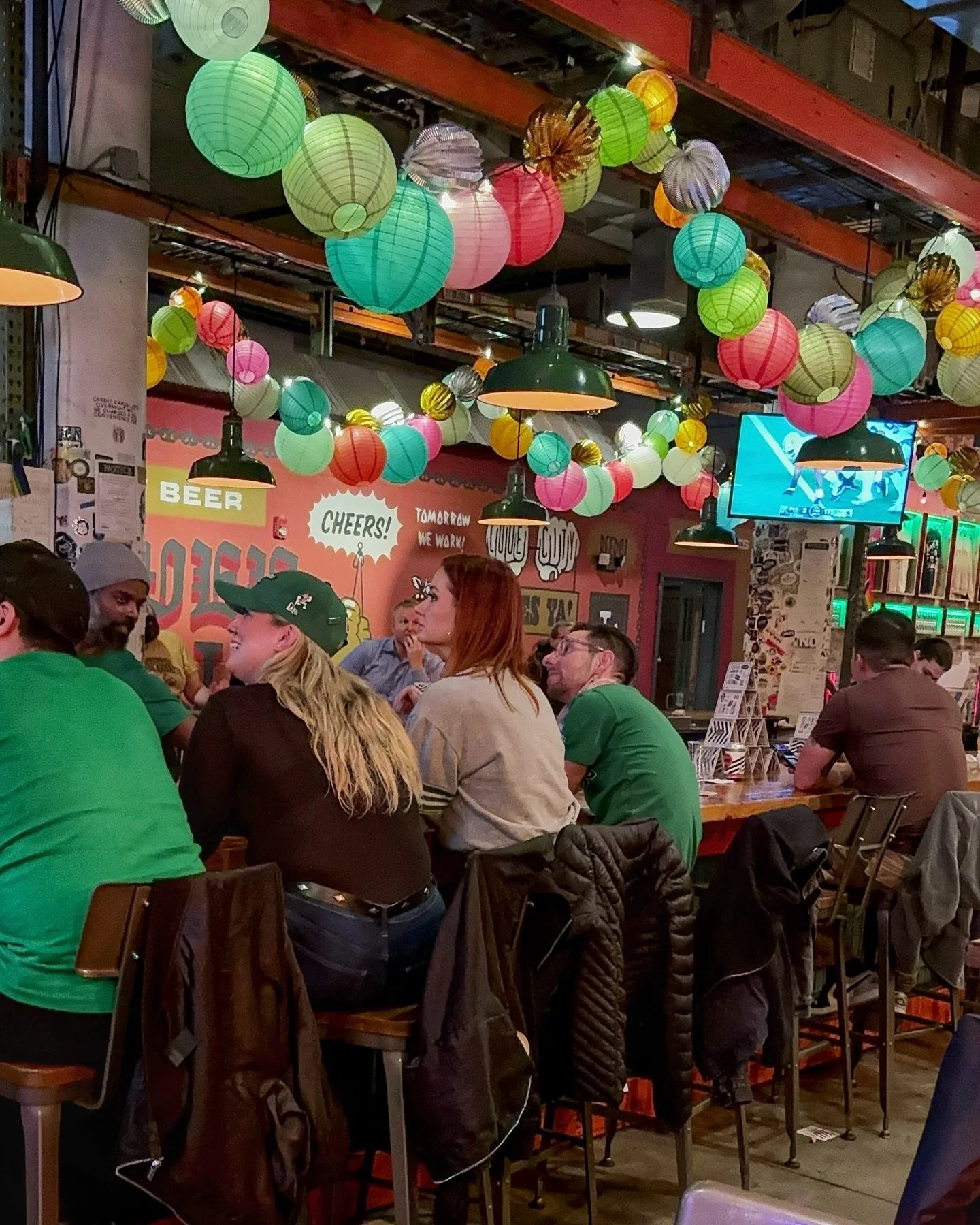 We have two things you might need today &mdash; 🦅The Eagles game on the big screen, and 🍹some delicious holiday cocktails. Whether we&rsquo;re celebrating or commiserating, we got you covered🍸

#FlyEaglesFly #HolidayCocktails #PhillyBar #Brewery #