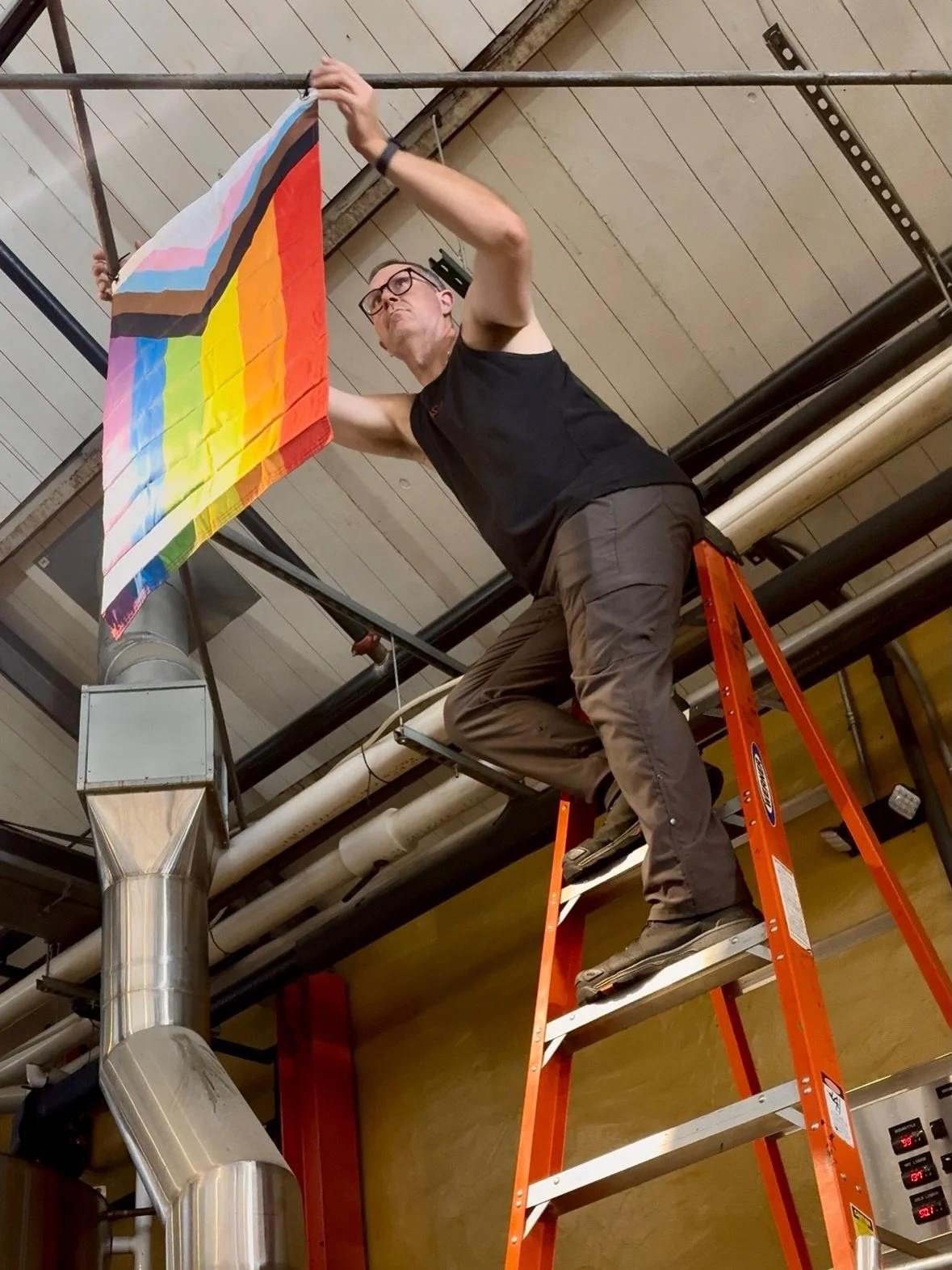 it&rsquo;s Pride month and we are celebrating! 🌈🍺 We&rsquo;re OPENING EARLY at 2pm on Friday June 5. Hang with us after you watch the giant flag parade down Main Street🏳️&zwj;🌈 (thanks @manayunkdotcom )

We ride for the LGBTQ+ community every sin