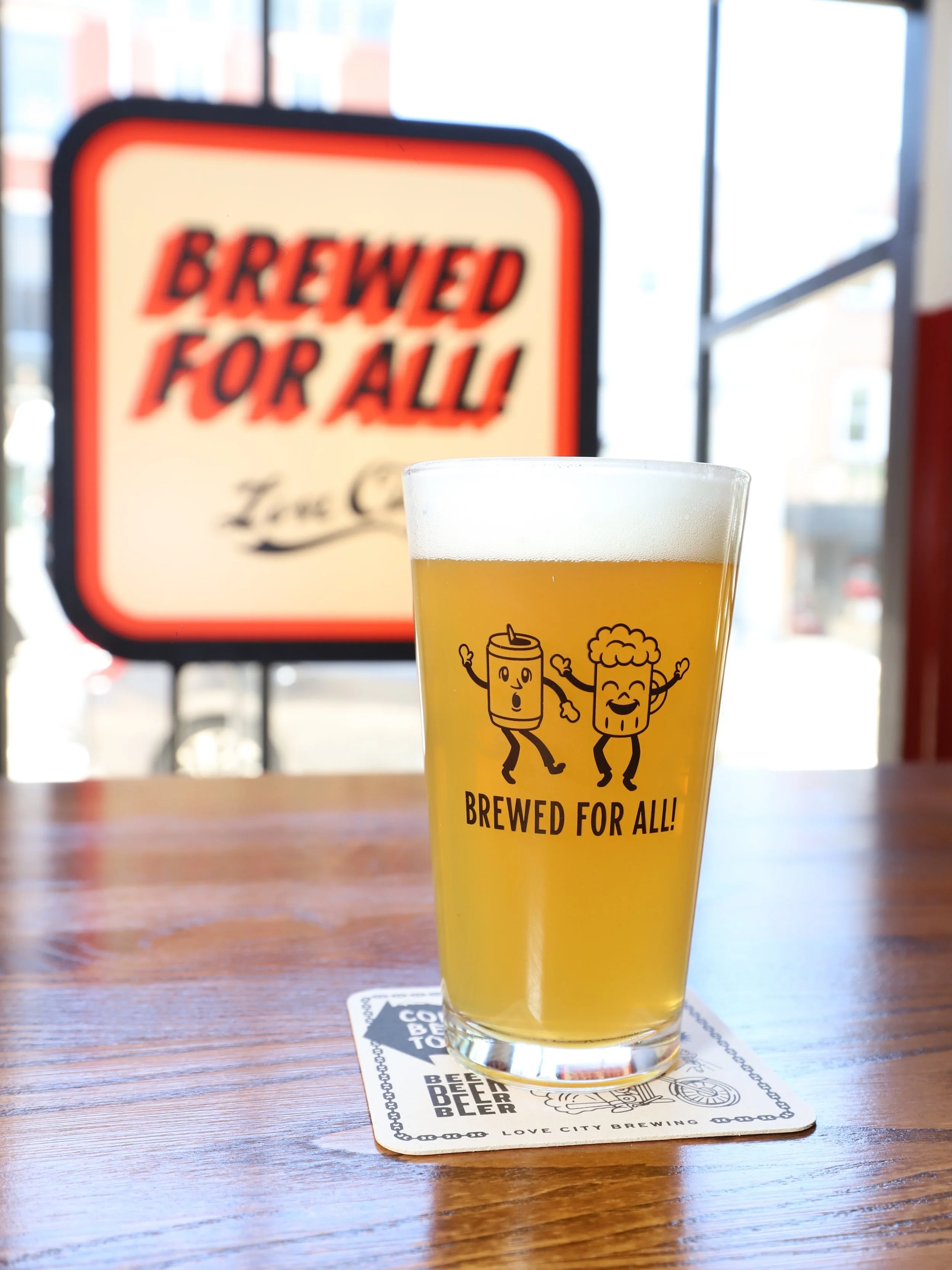 Zebra striping at Love City looks like this! Sure, you *could* just drink water. But we built a whole non-alcoholic menu so skipping a round doesn&rsquo;t mean skipping the flavor. 🦓🍹

#SoberCurious #BrewedForAll #PhillyBeer #NonAlcoholic