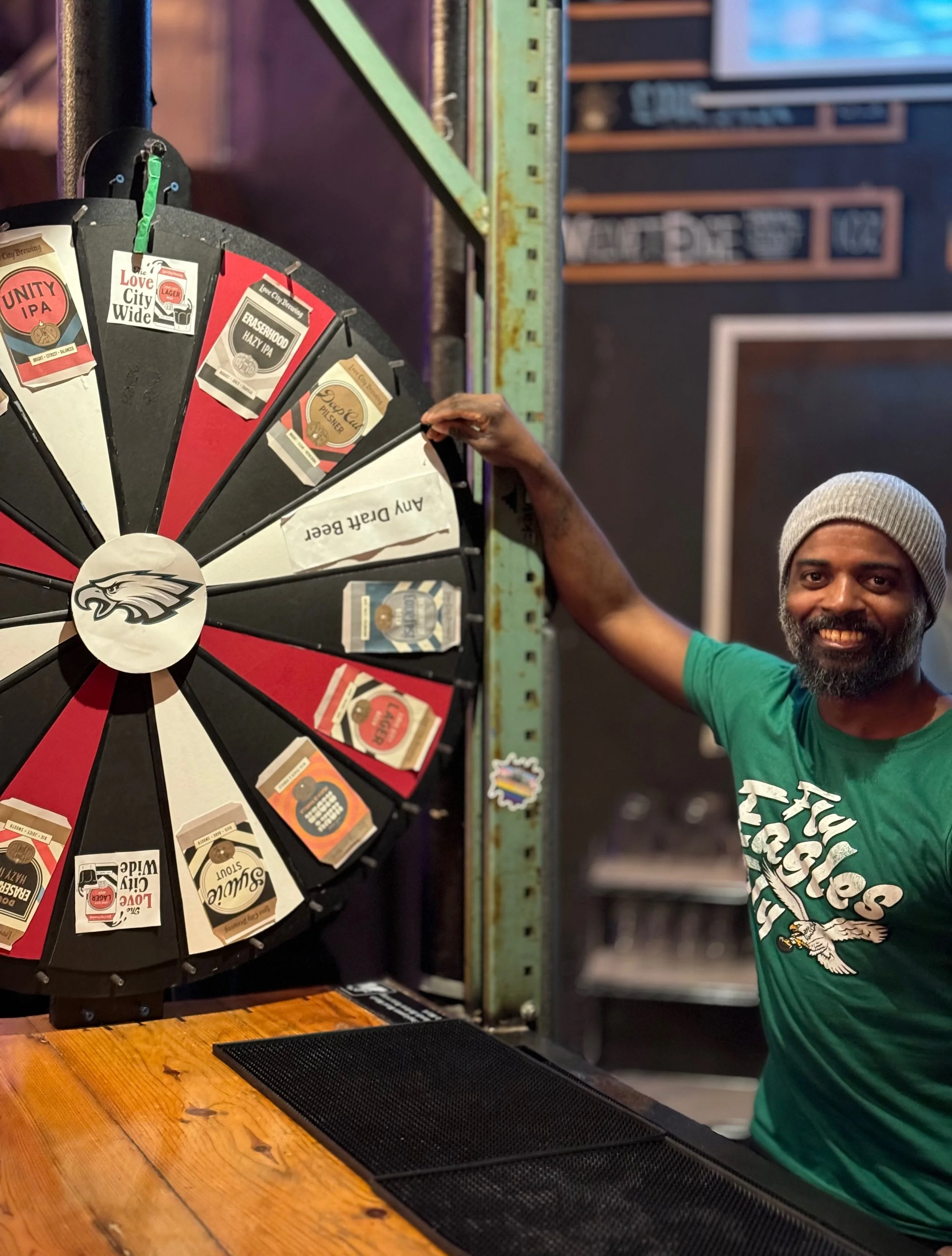 IT&rsquo;S GAME DAY 🦅🍺 Fight songs after every touchdown, drink specials running all day, partying at both locations. Go Birds. See you at the bar.
