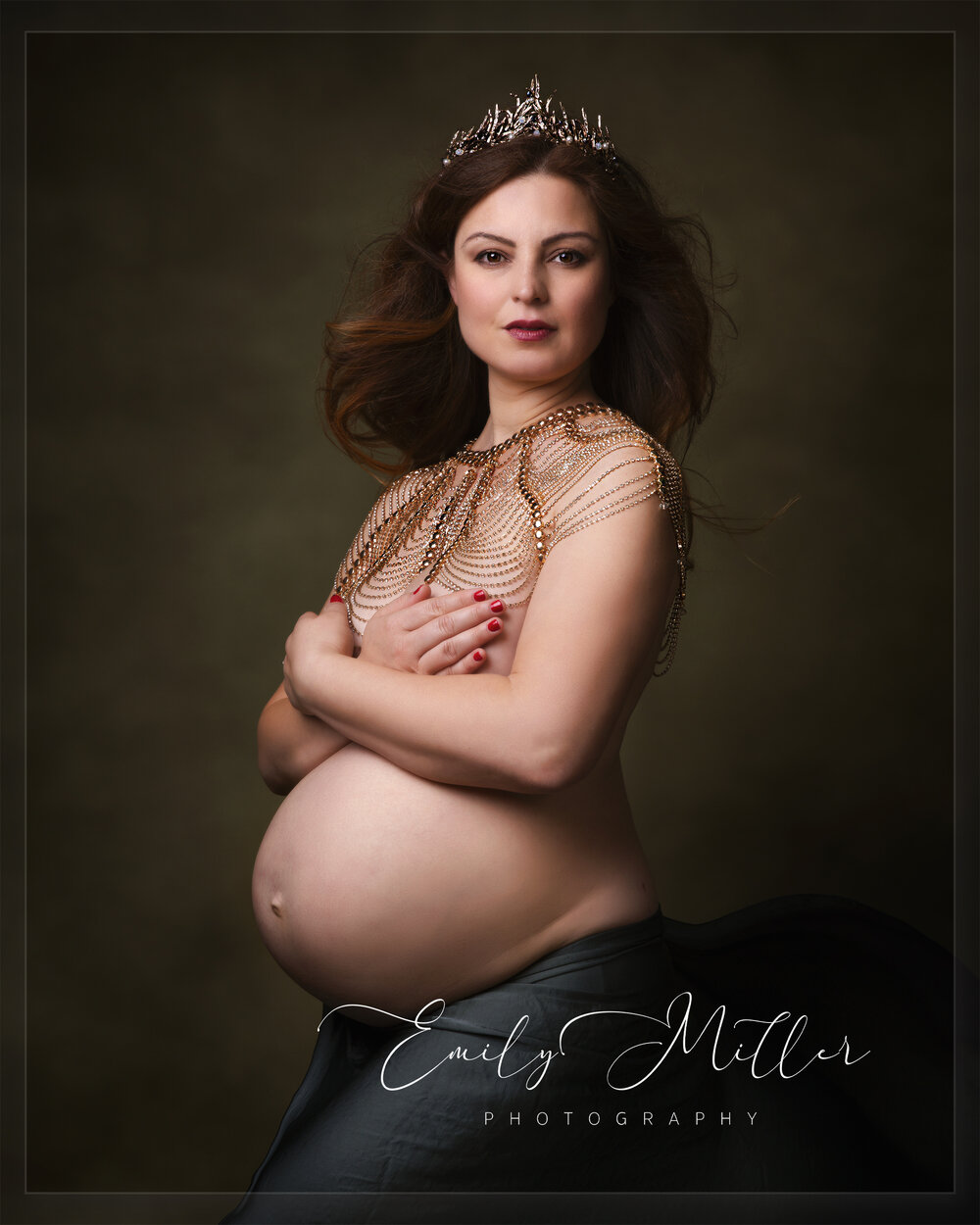 A maternity image after a maternity workshop with Natasha Ince