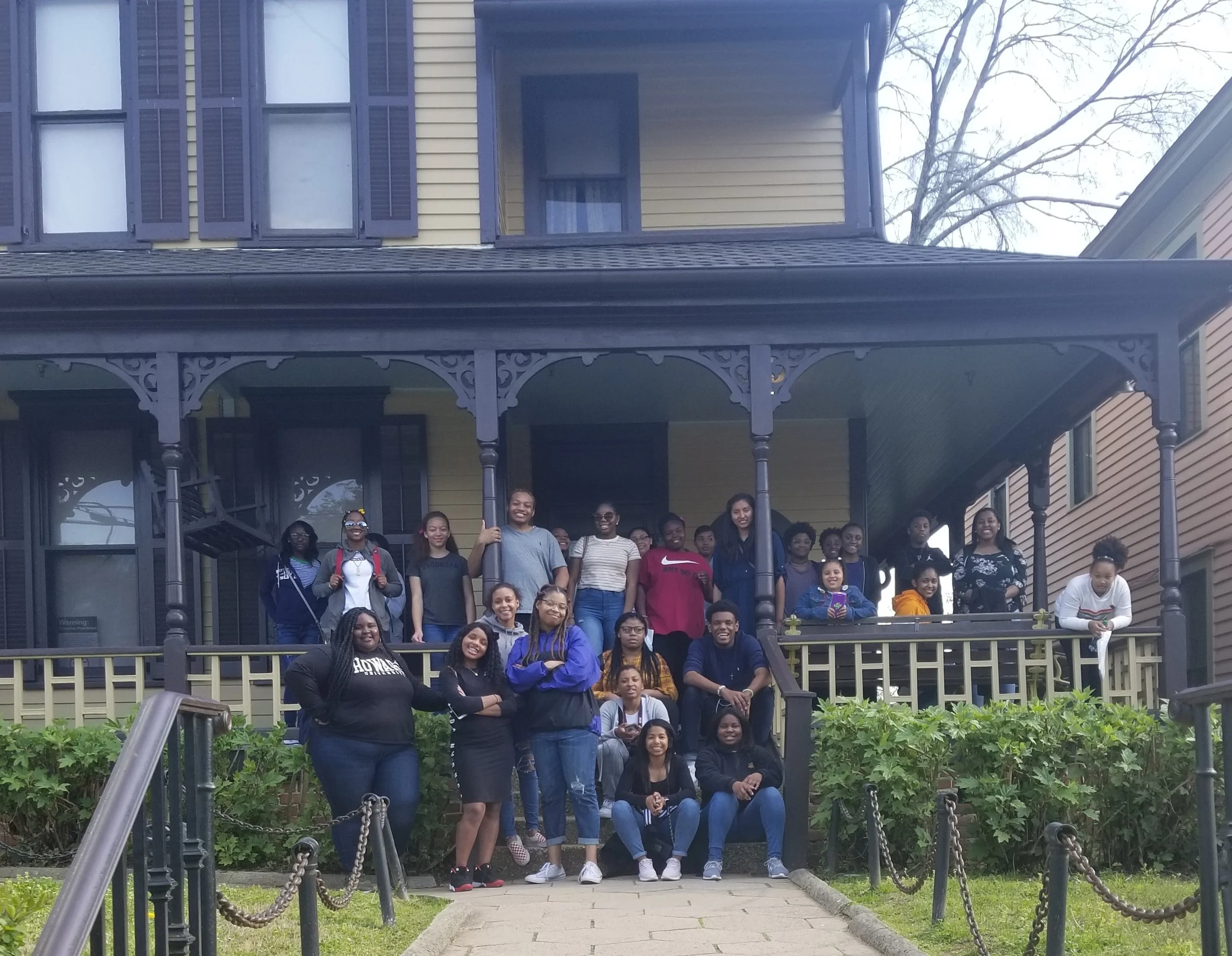 Project Discovery students at the Martin Luther King Jr. Center