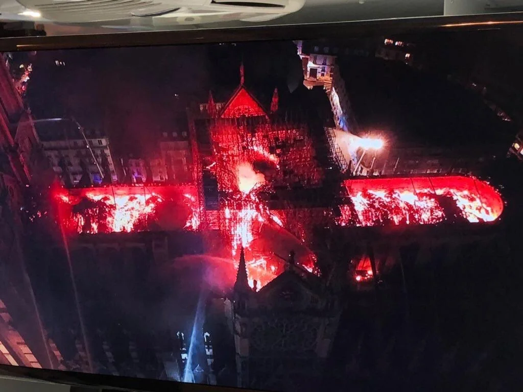 Notre Dame fire follows wave of vandalism at French churches 