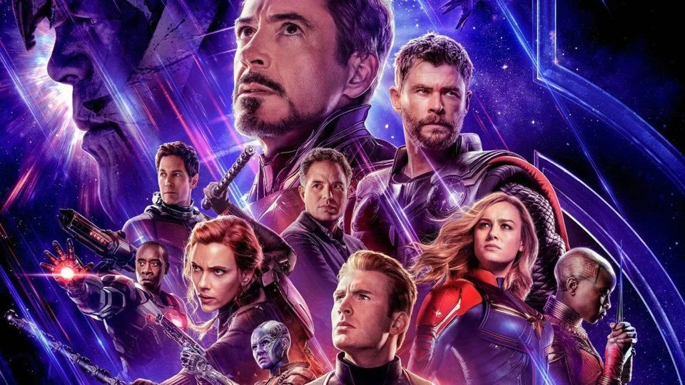 The Avengers Endgame line-up.