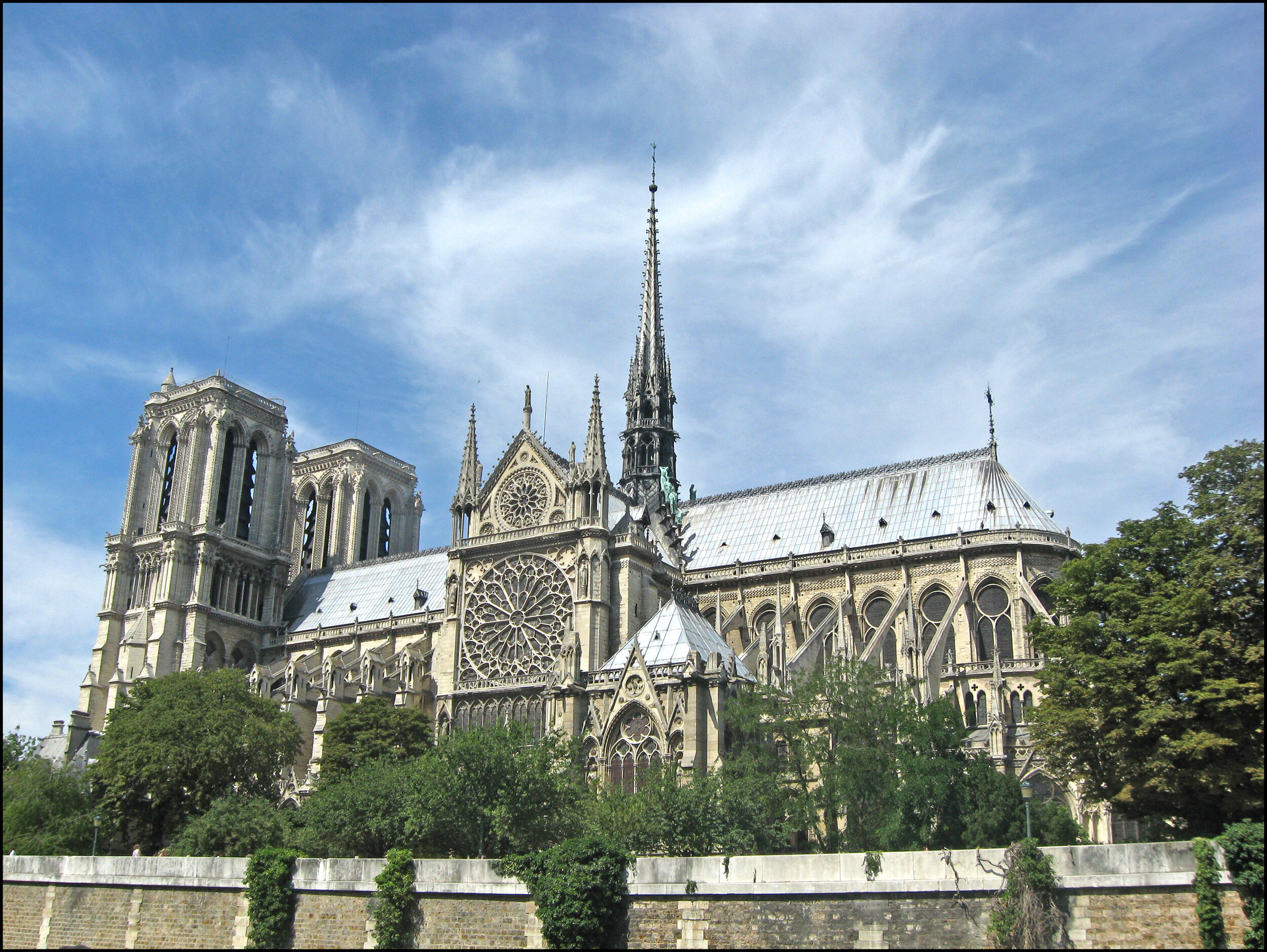 Notre Dame Cathedral in Paris before an accidental fire on April 15 destroyed its wooden roof, famed spire and much of the interior. Creative Commons photo.