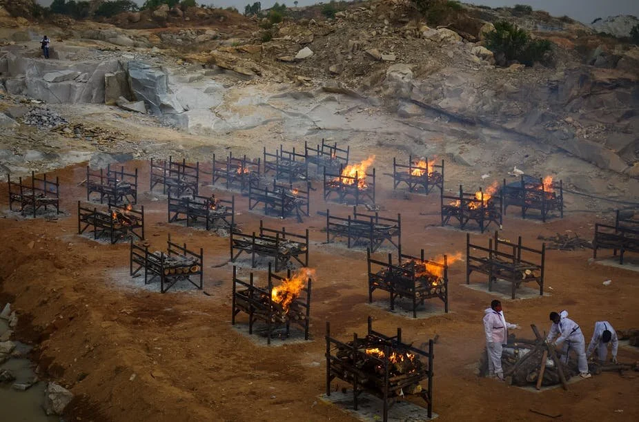 Indians forced to change rituals as COVID-19 rages through cities and villages