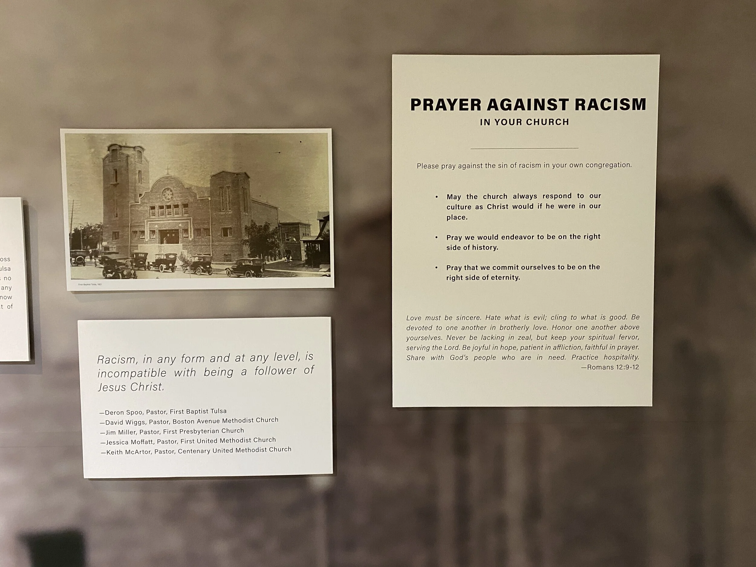 Tulsa Race Massacre Prayer Room Highlights Churches’ 1921 Sins, Seeks Healing
