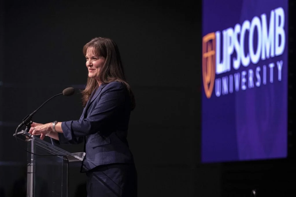 Will Candice McQueen really be the first female president of a Church of Christ university?