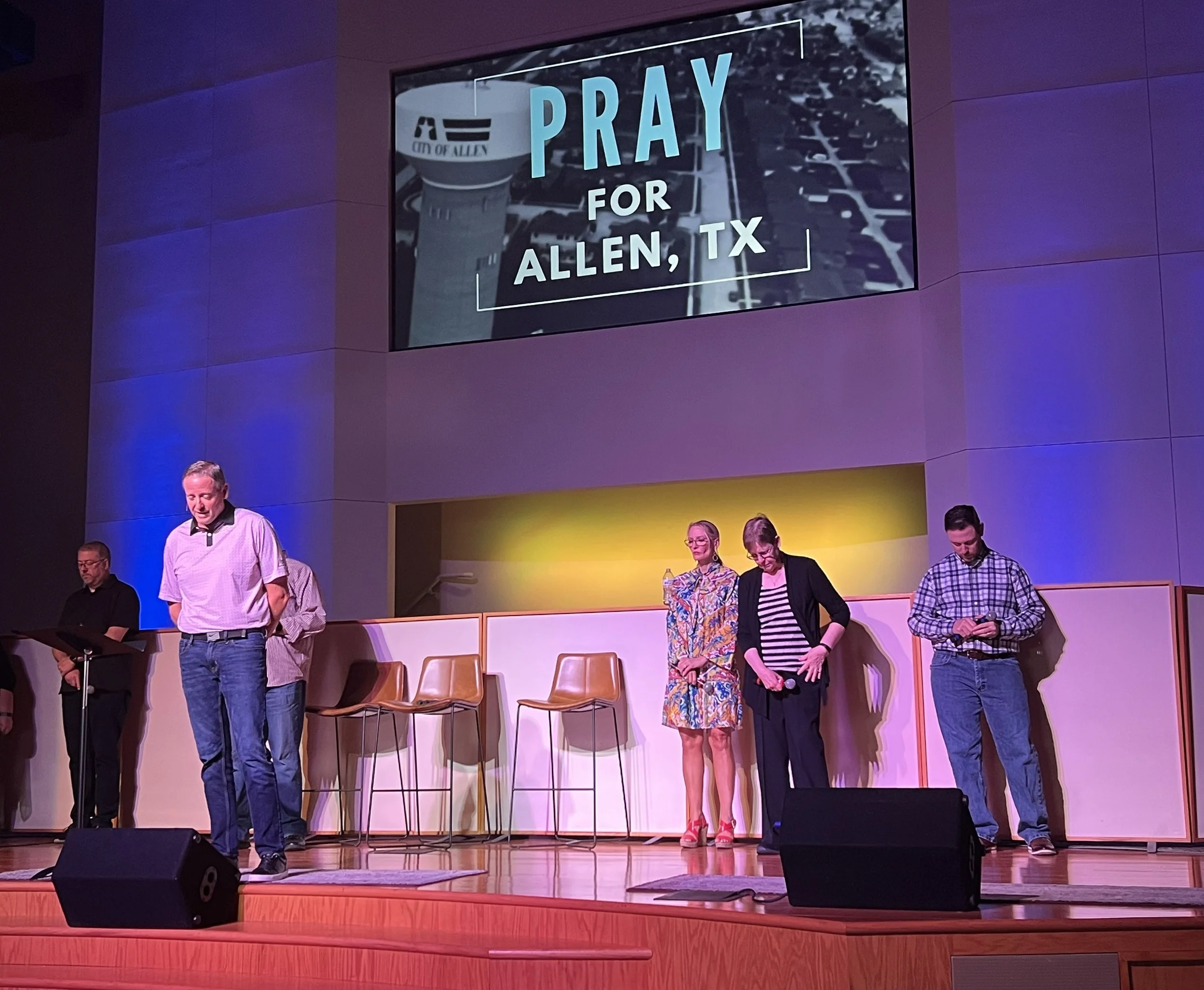 'God, We Come With Broken Hearts': Church Grapples With Mass Shooting In Its 'Back Yard'