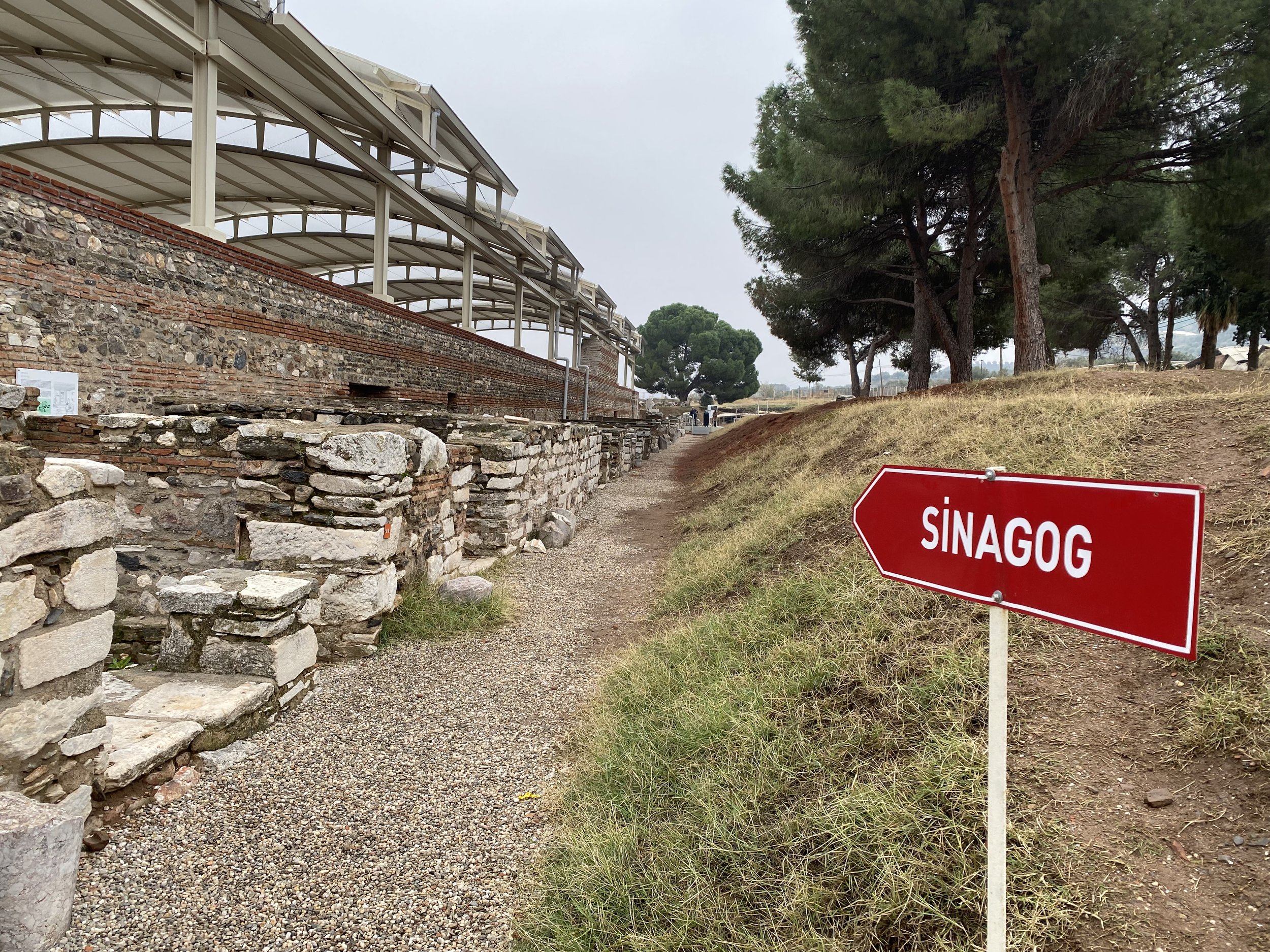 At the site of the ancient city of Sardis, archeologists found what is considered the oldest and largest synagogue outside of Israel.
