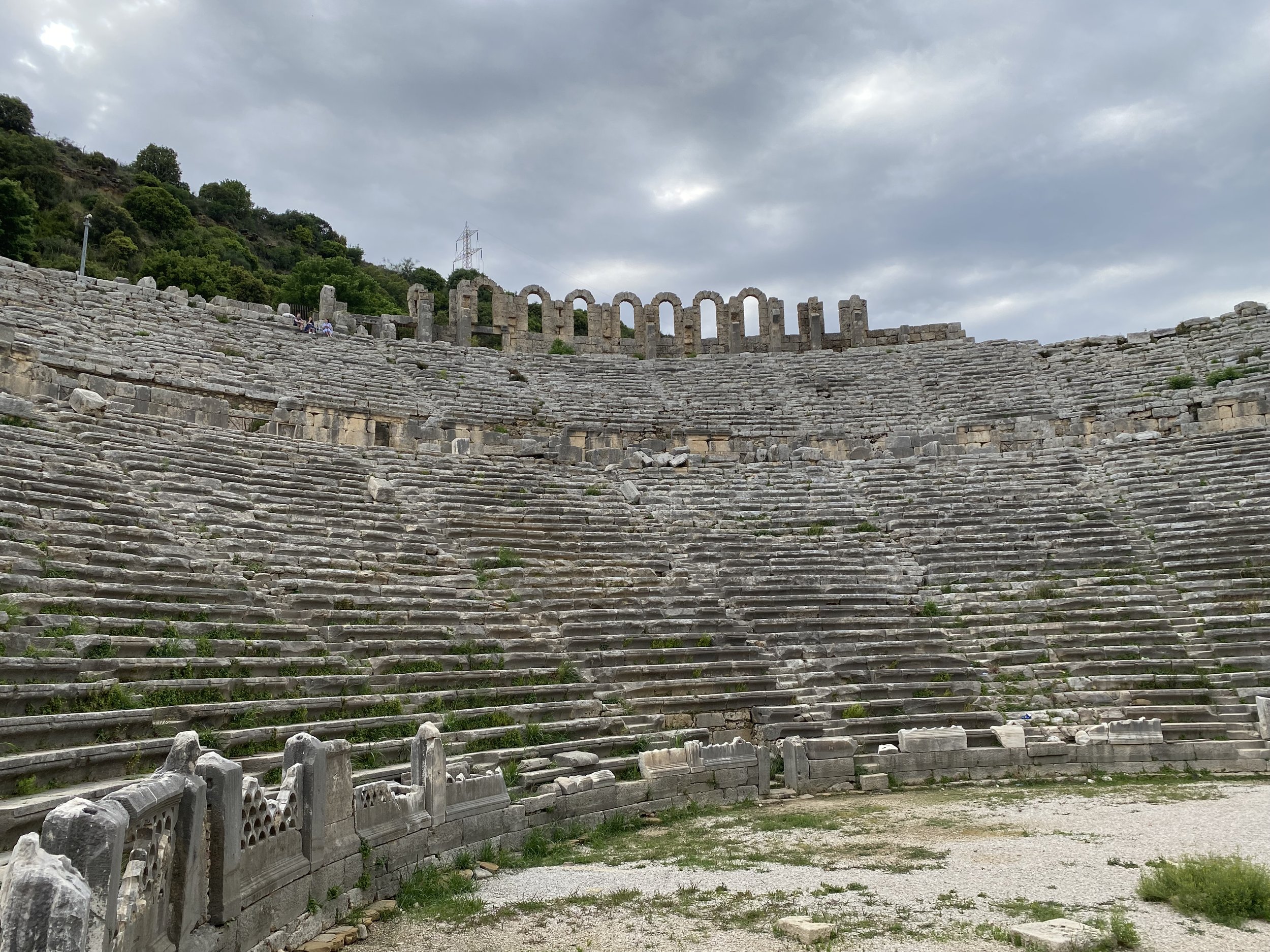 Perga’s 14,000-seat theater.