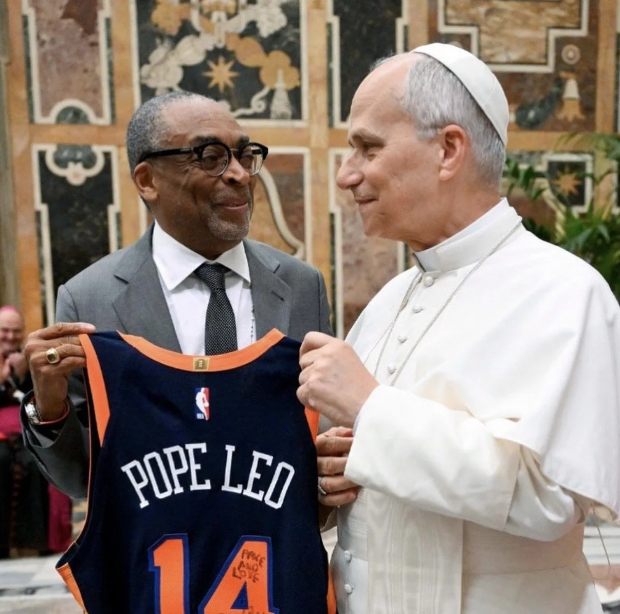 Leo’s Papal Wardrobe Includes An Unexpected, And Growing, Sports Jersey Collection 