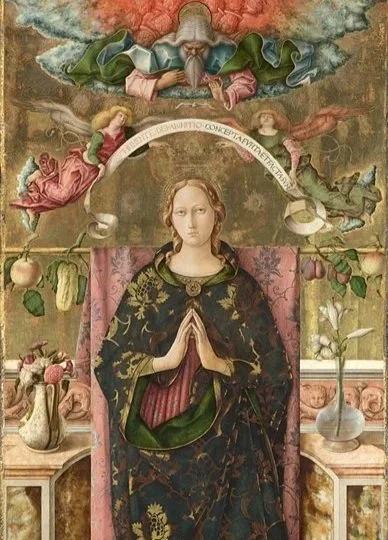 Some Renaissance Paintings Of The Virgin Mary Have A Secret: Islamic Calligraphy