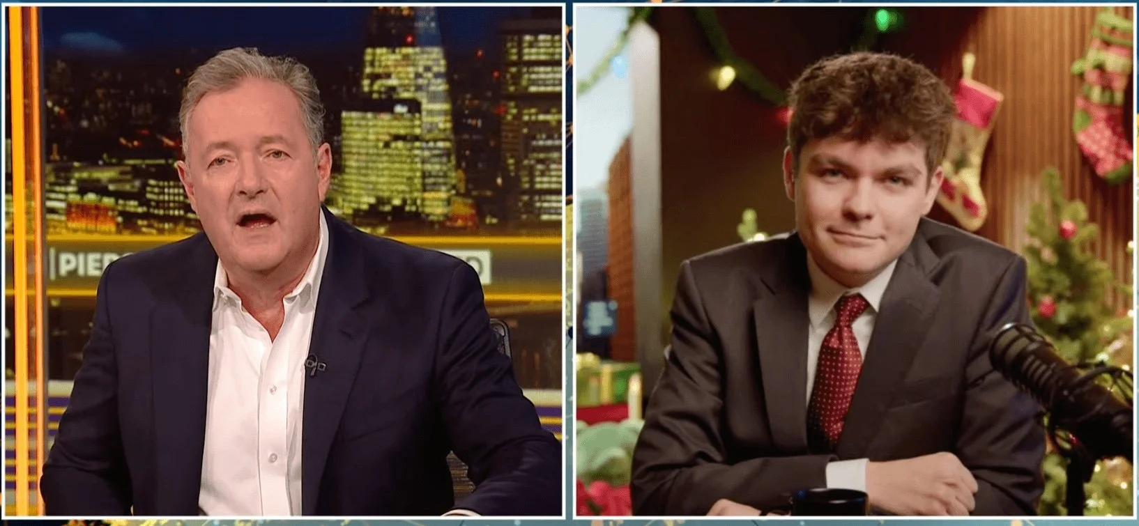 Nick Fuentes Acknowledges Holocaust Death Toll In Tense Piers Morgan Interview
