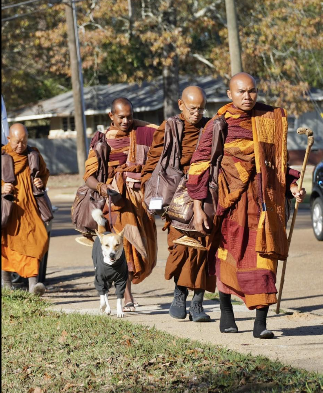 ‘Unmistakable Spiritual Impression’: Buddhist Monks Walk For Peace Across America 