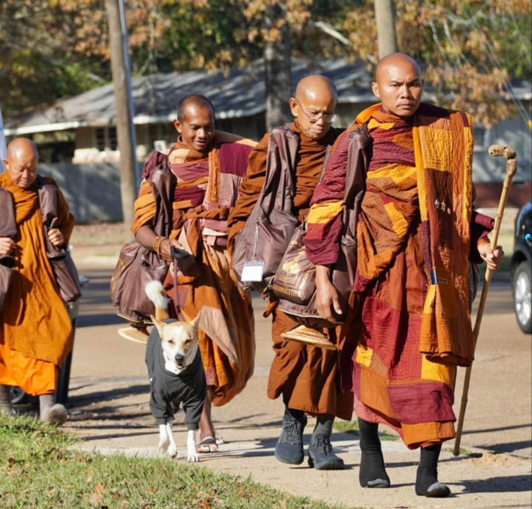 ‘Unmistakable Spiritual Impression’: Buddhist Monks Walk For Peace Across America 