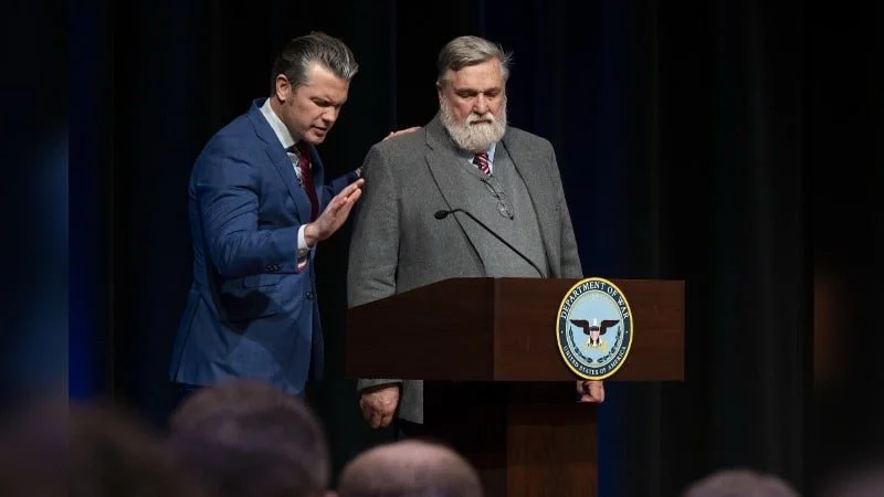 Christian Nationalist Pastor Douglas Wilson Preaches At The Pentagon