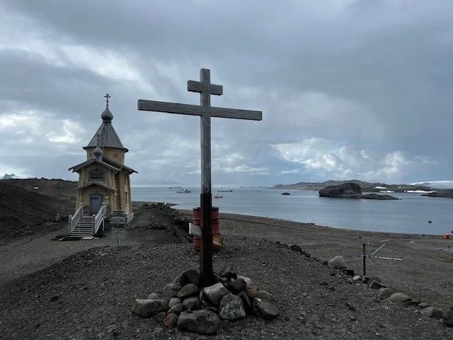 A Russian Orthodox Church Rises From The Ice In Antarctica