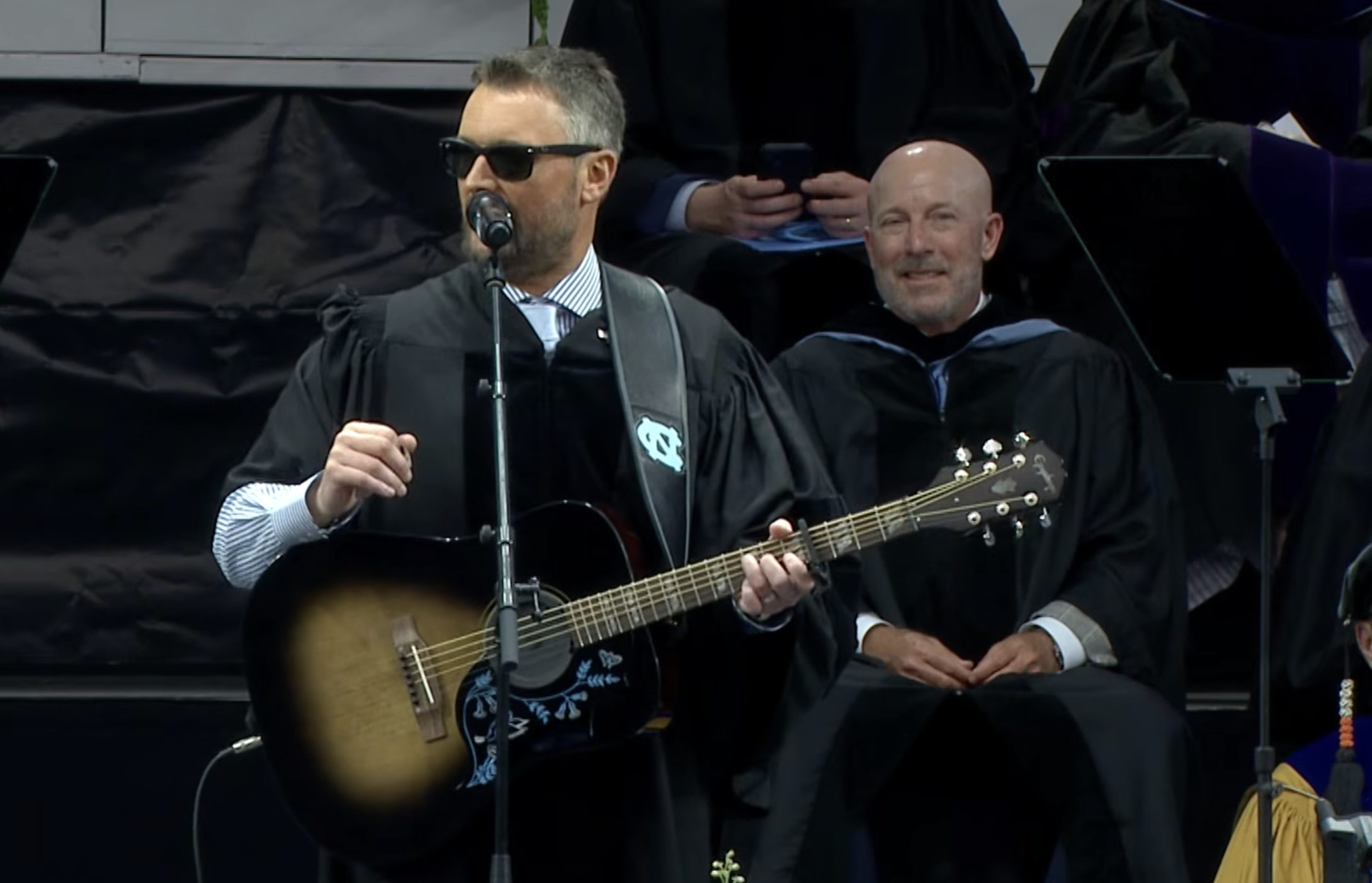 UNC Grads Cheer Eric Church’s Message On Faith And Finding Purpose