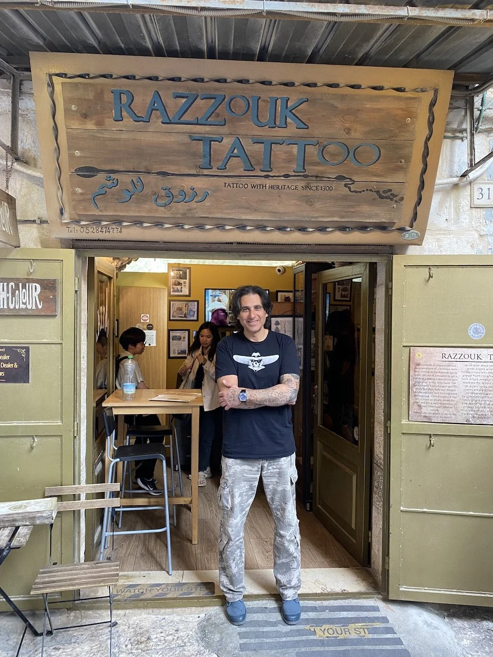 This Family Has Tattooed Christian Pilgrims For 28 Generations