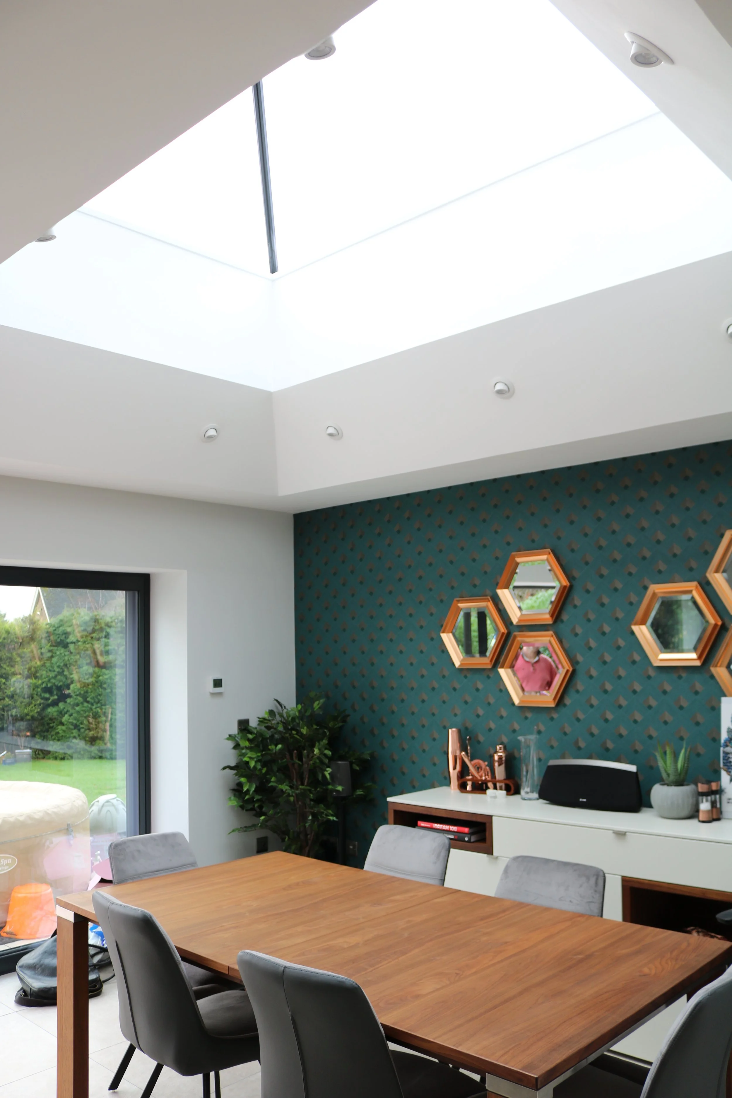 modern extensions to traditional dwelling located within green belt and conservation area in Clent, near Hagley, Worcestershire